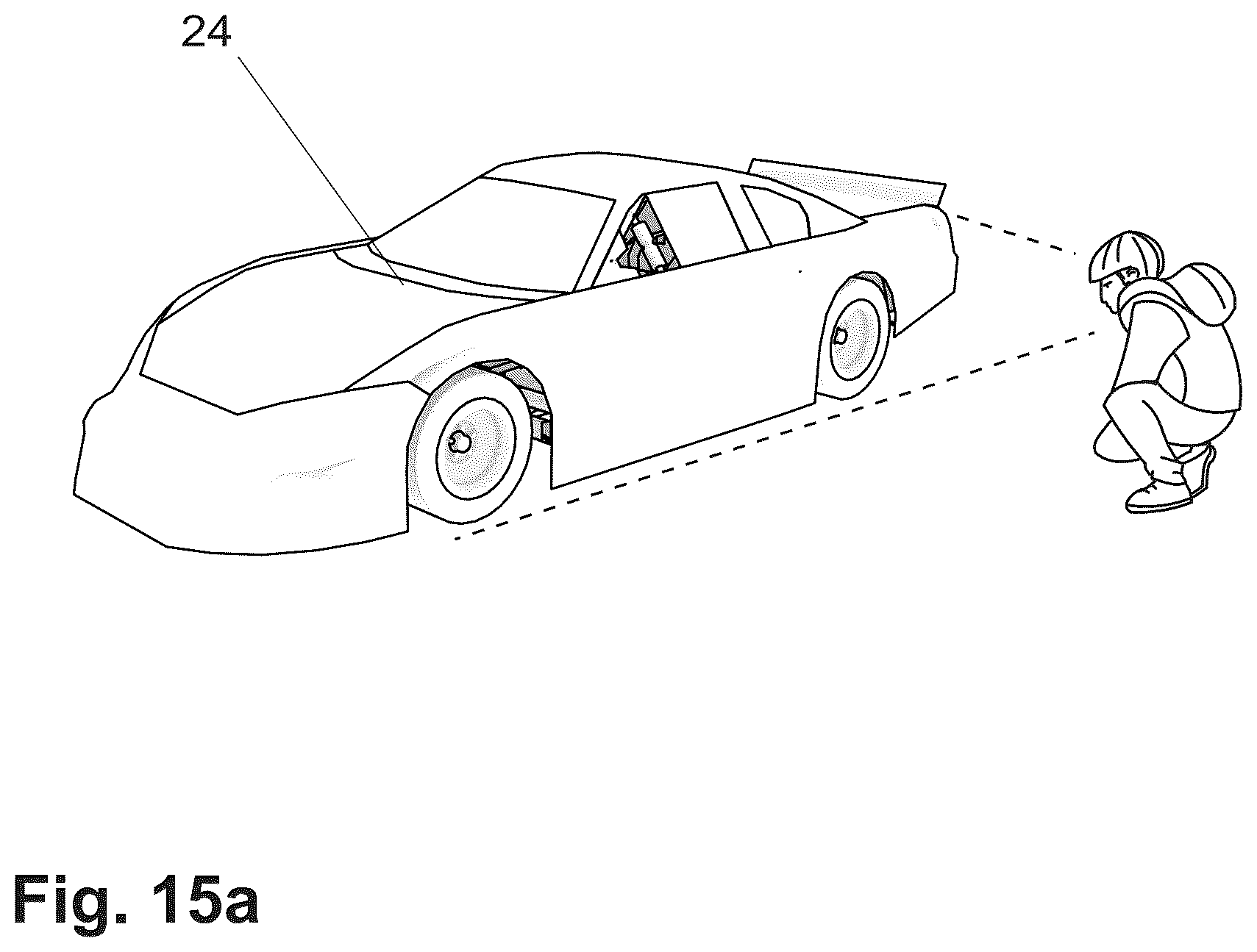 Patent US12307168 Figure 12 – Application software to teach how to build a stock car racing