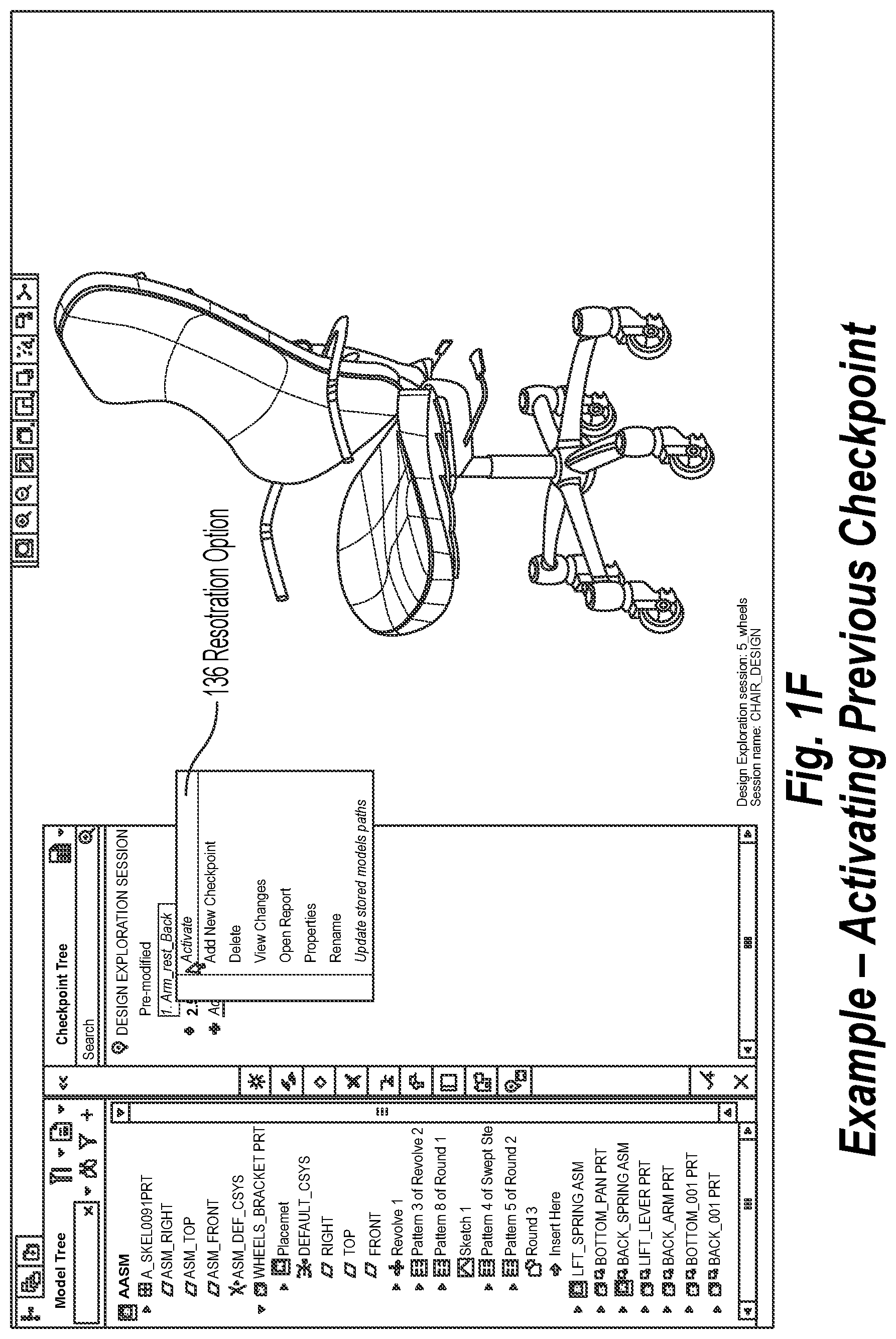 Patent US12307171 Figure 6 – Methods and system for incremental exploration of design changes in large computer-aided design models