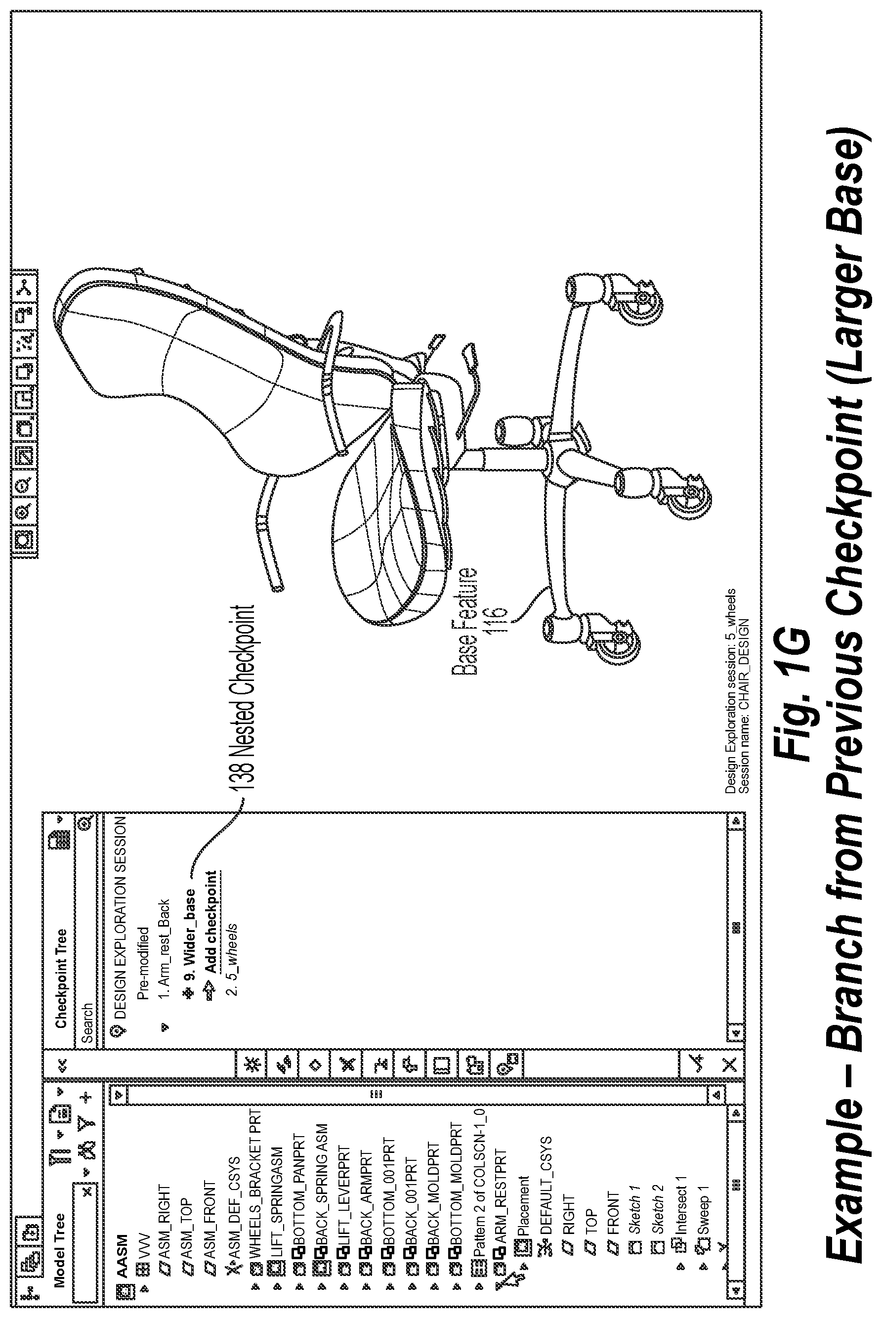 Patent US12307171 Figure 7 – Methods and system for incremental exploration of design changes in large computer-aided design models