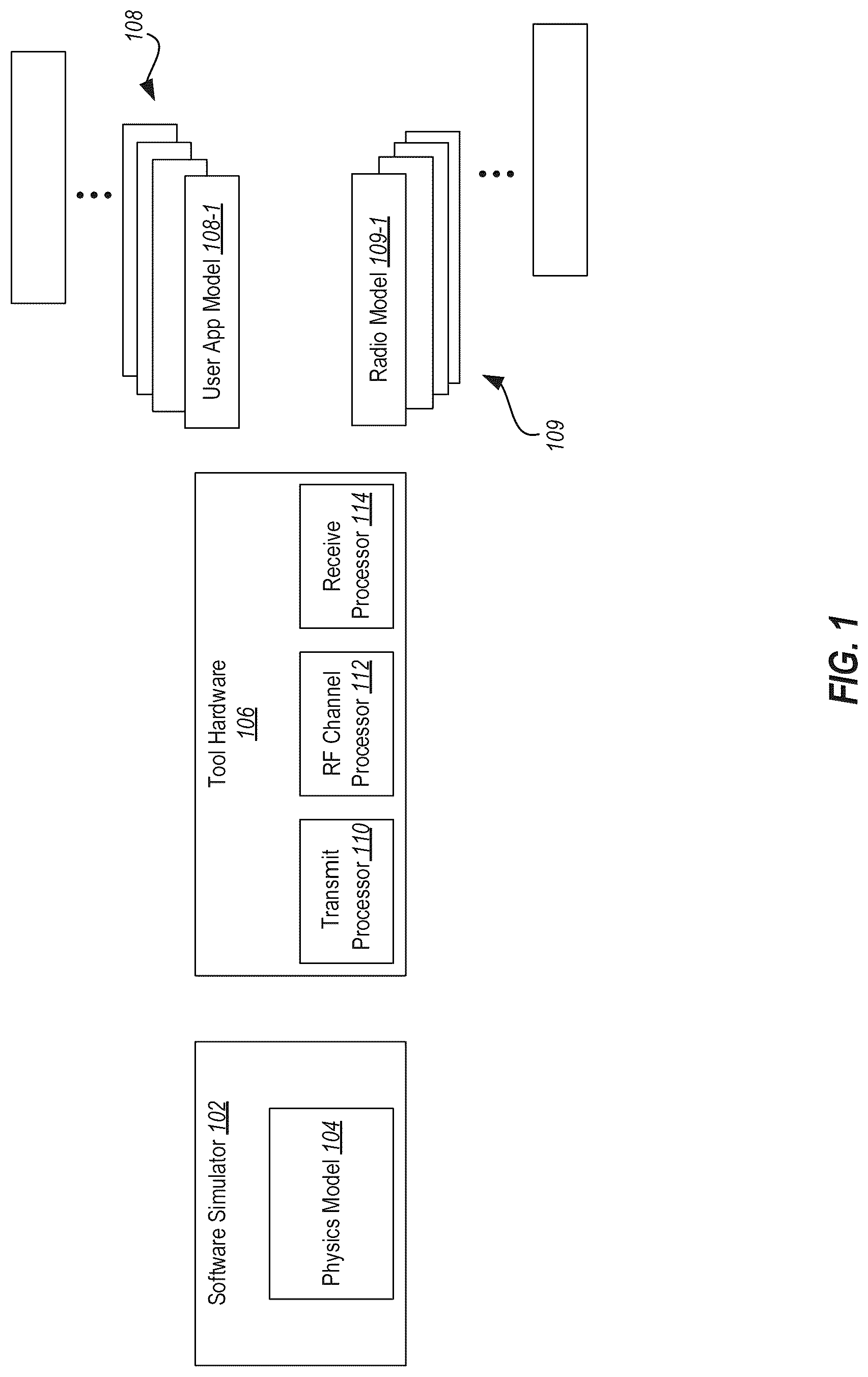 Patent US12307174 Figure 1 – Configuring custom hardware to operate in configurable operational modes using a scripting language