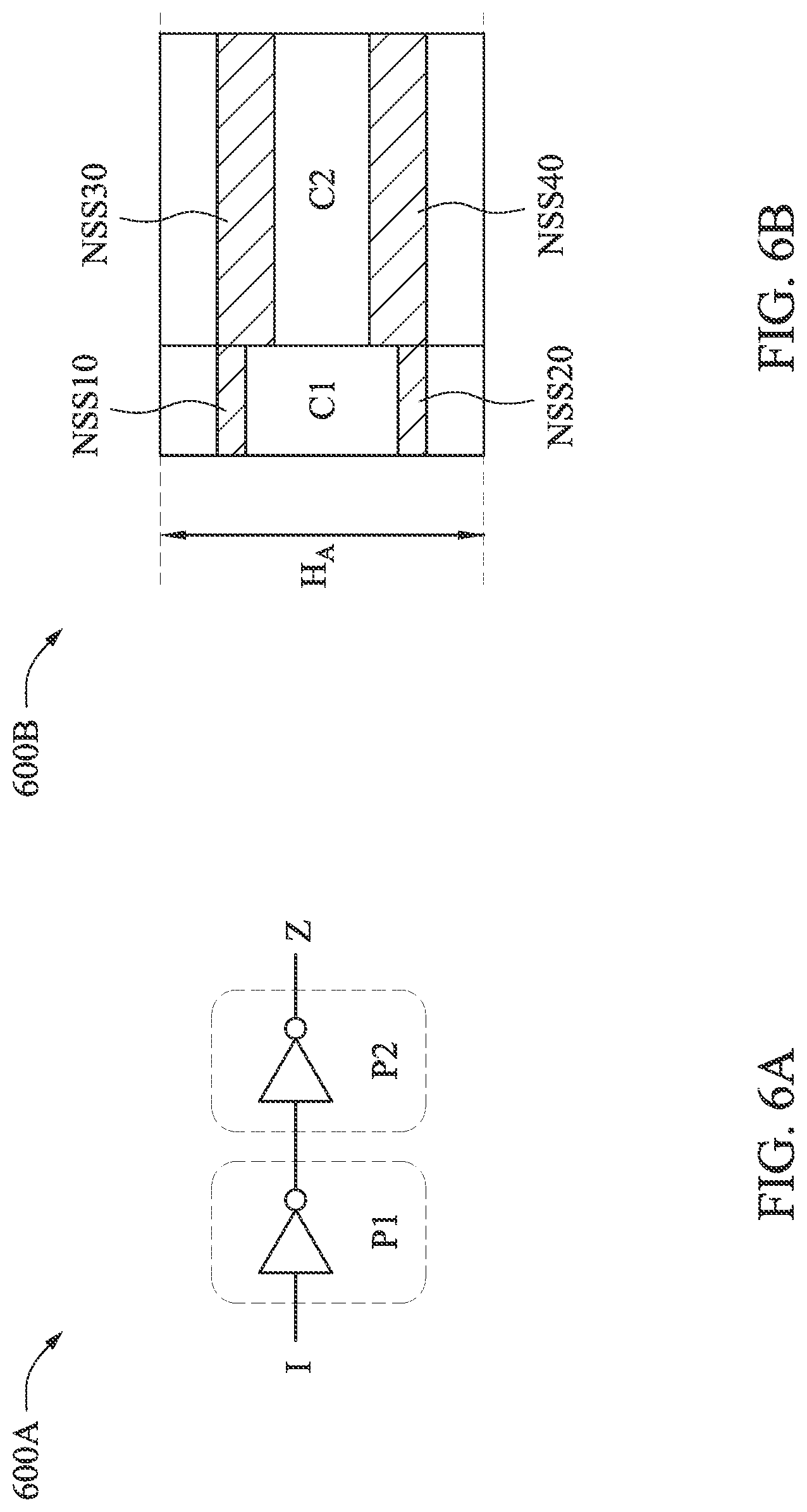 Patent US12307183 Figure 6 – Variable width nano-sheet field-effect transistor cell structure
