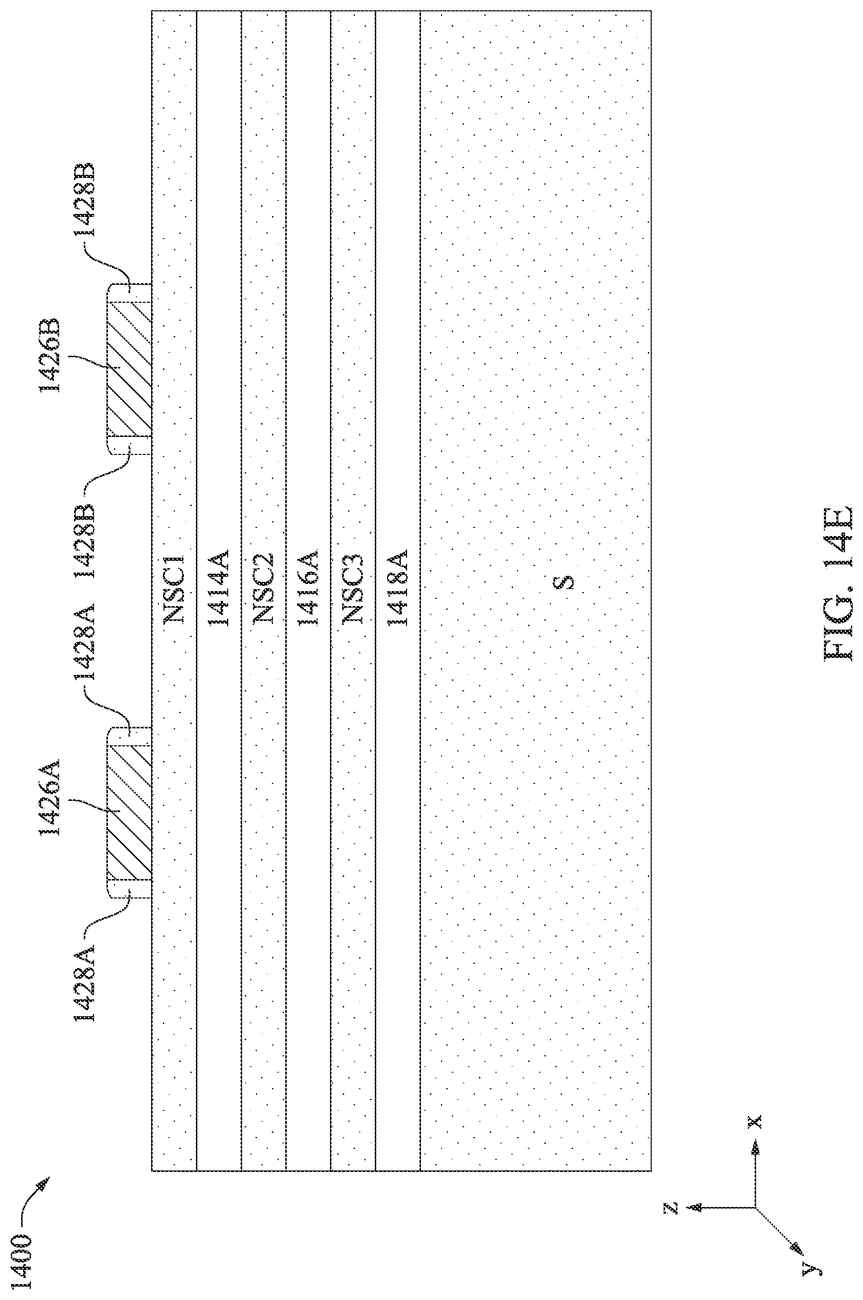 Patent US12307183 Figure 18 – Variable width nano-sheet field-effect transistor cell structure