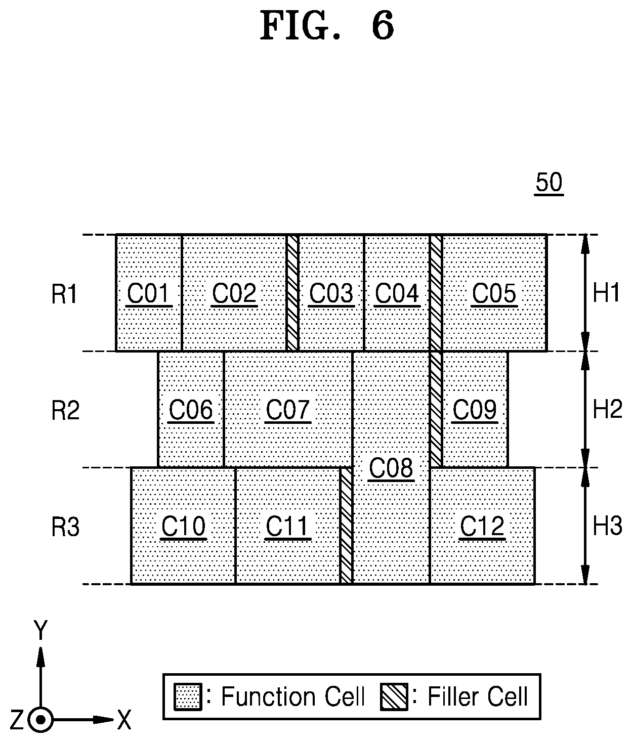 Patent US12307185 Figure 11 – Integrated circuit providing increased pin access points and method of designing the same