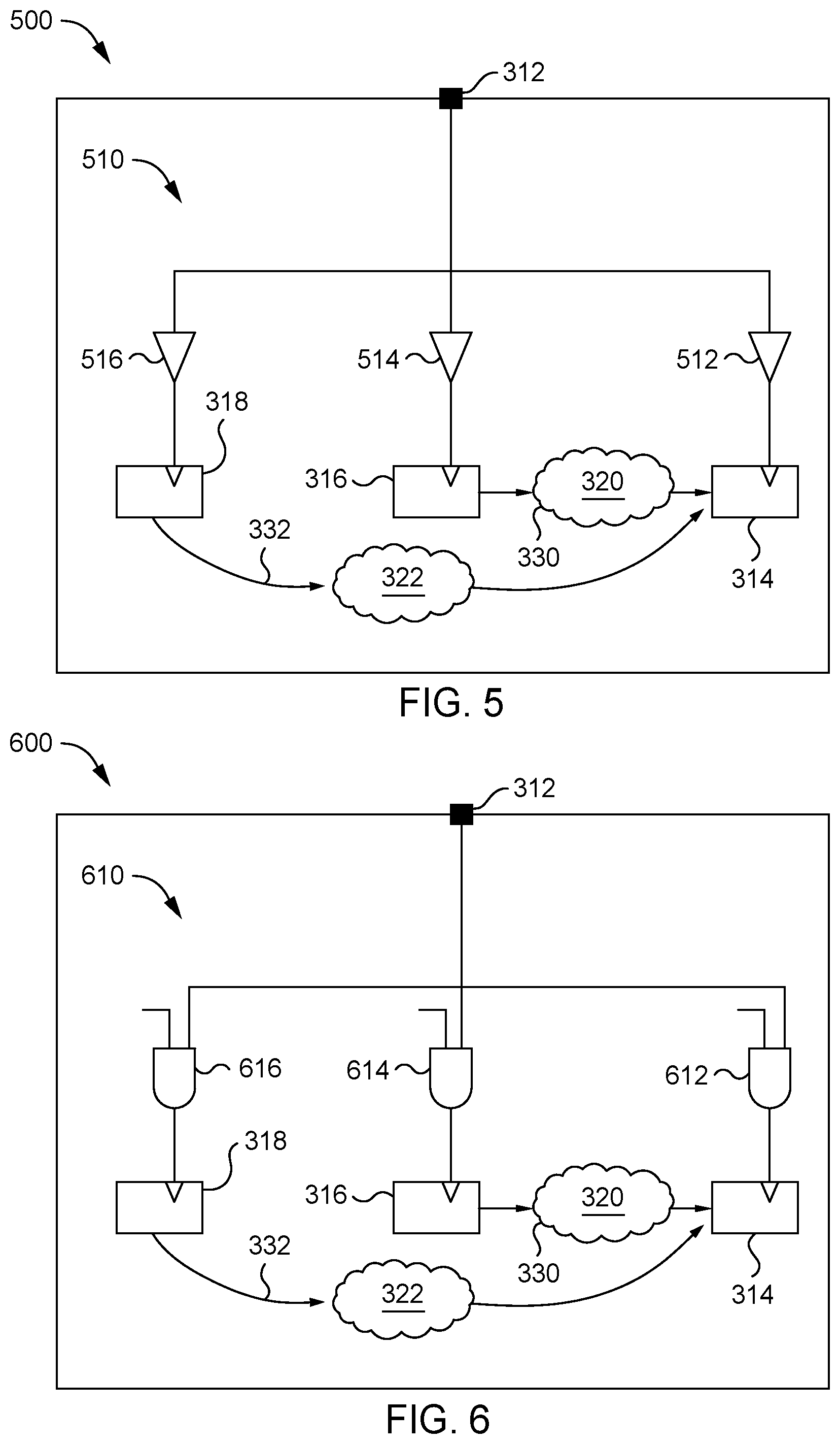 Patent US12307187 Figure 5 – Circuit design having an improved clock tree