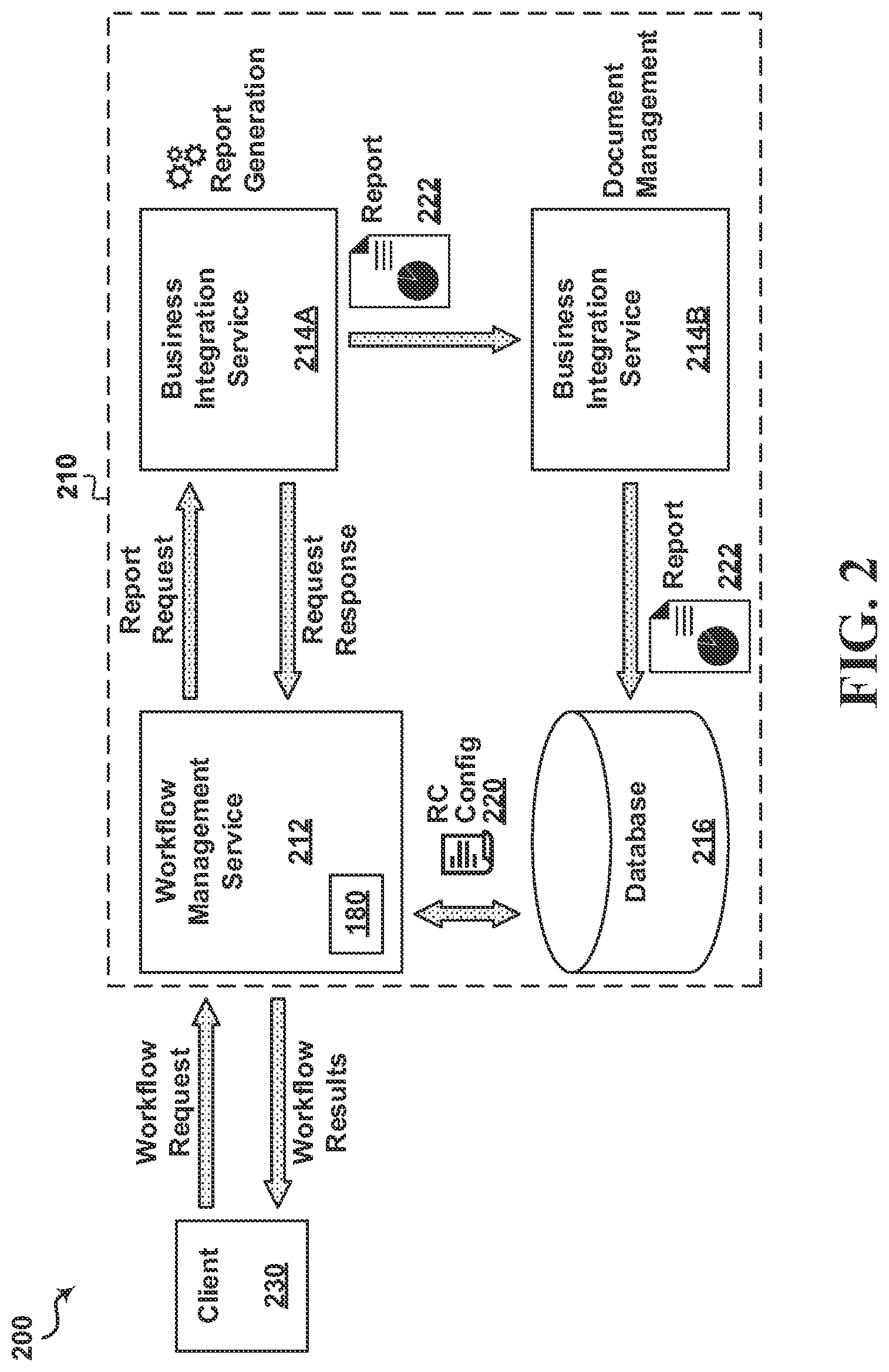 Patent US12307194 Figure 2 – Method and apparatus for a report connector
