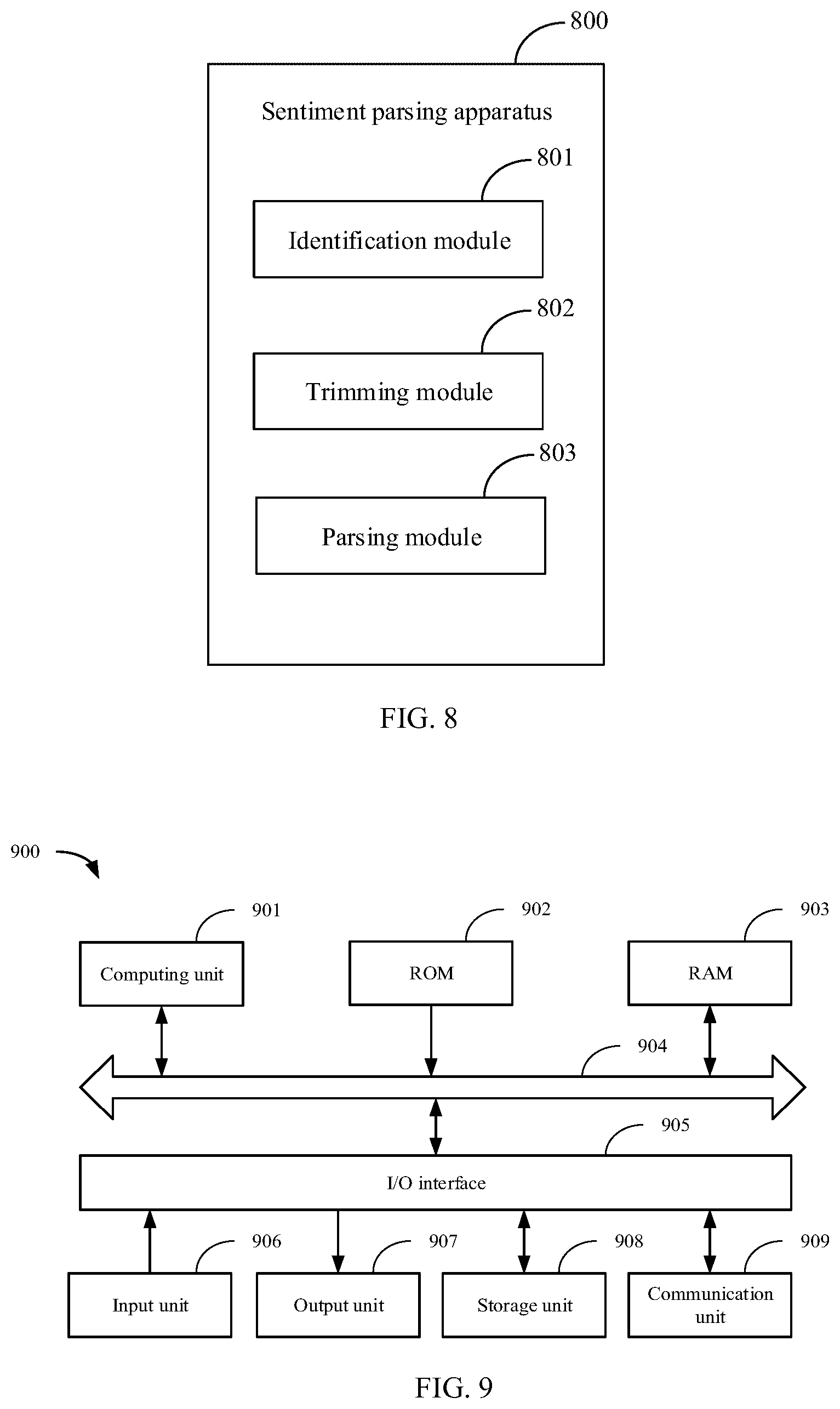 Patent US12307199 Figure 5 – Sentiment parsing method, electronic device, and storage medium