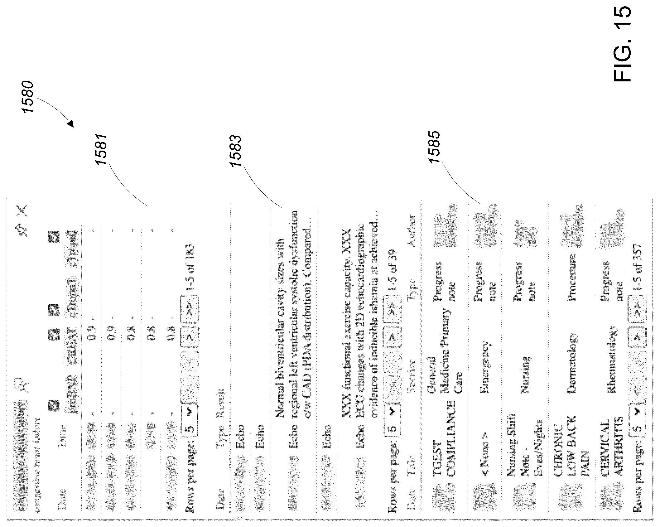 Patent US12307206 Figure 15 – Clinical documentation system