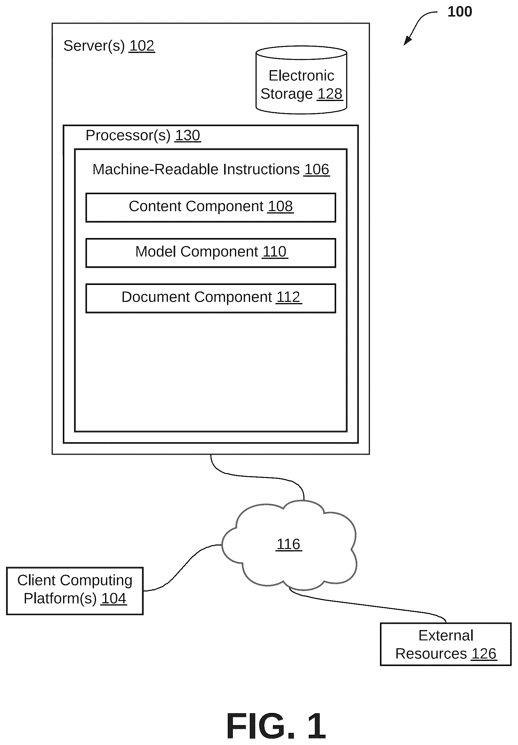 Patent US12307210 Figure 1 – Systems and methods for generating legal document drafts
