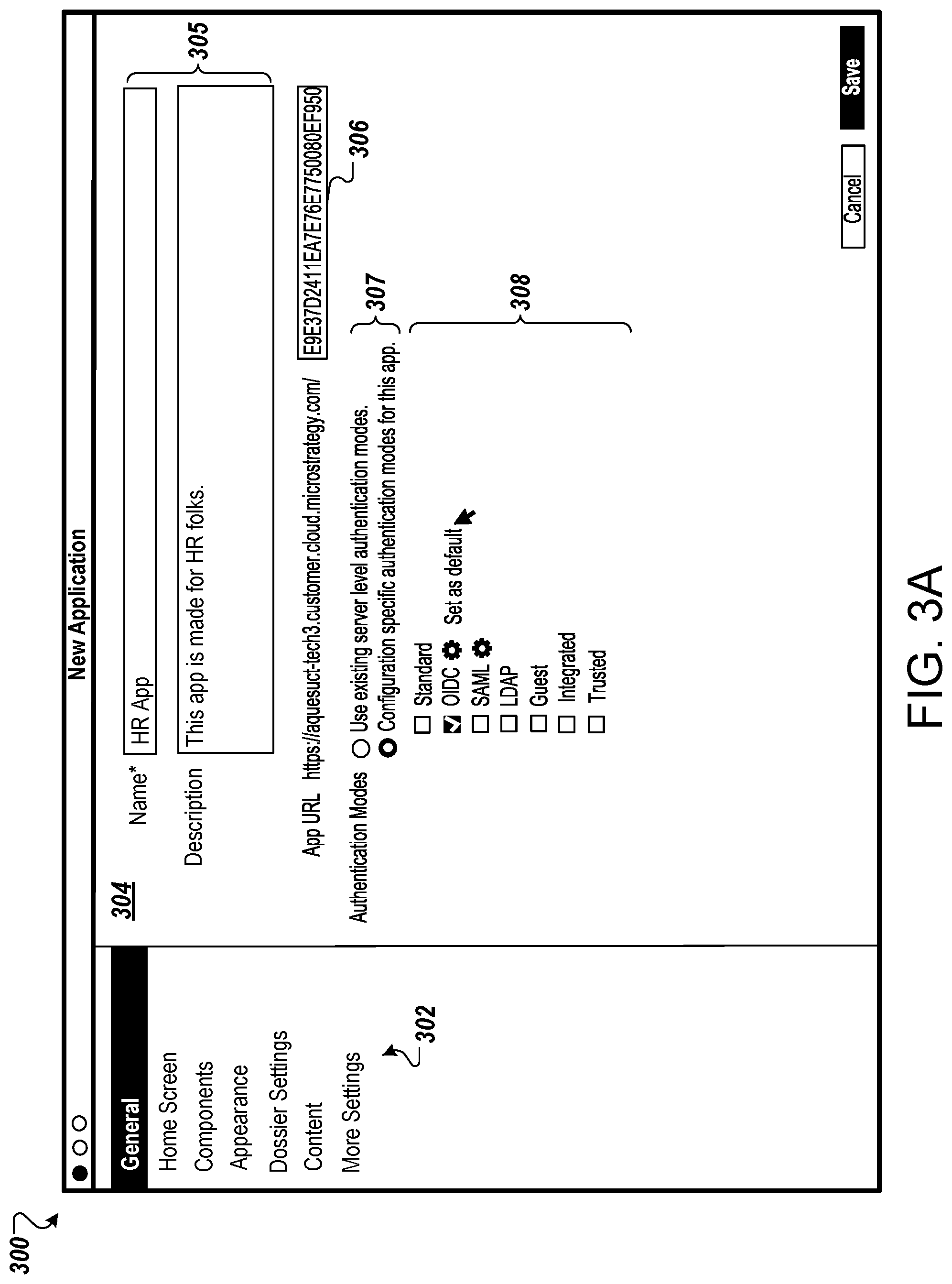 Patent US12307244 Figure 3 – Development and deployment of custom applications