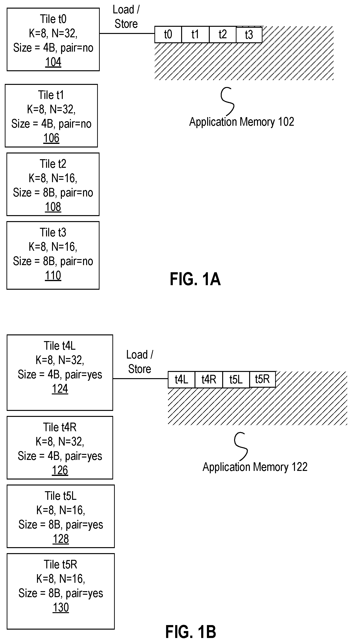 Patent US12307250 Figure 1 – Systems and methods for performing 16-bit floating-point matrix dot product instructions