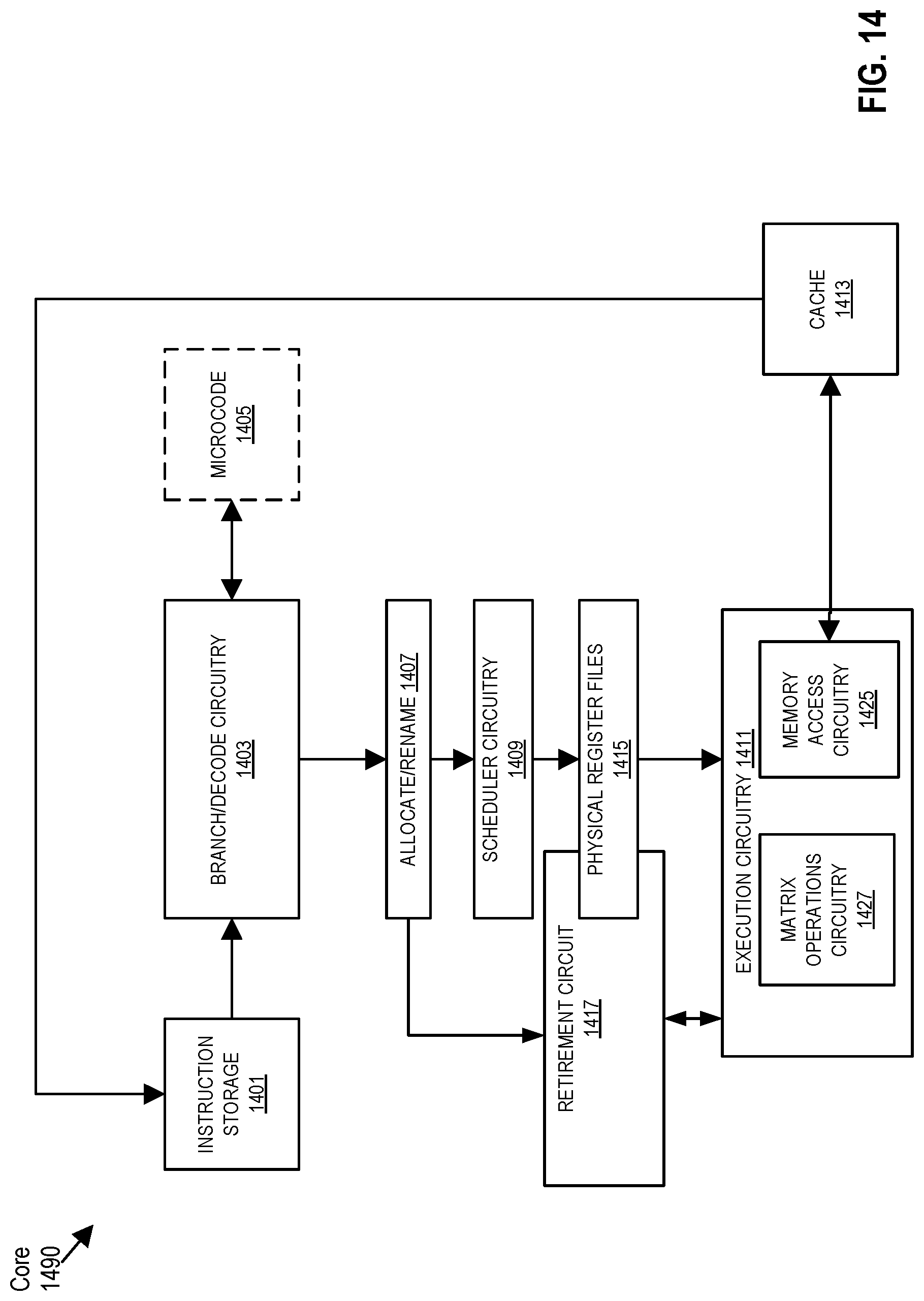 Patent US12307250 Figure 13 – Systems and methods for performing 16-bit floating-point matrix dot product instructions