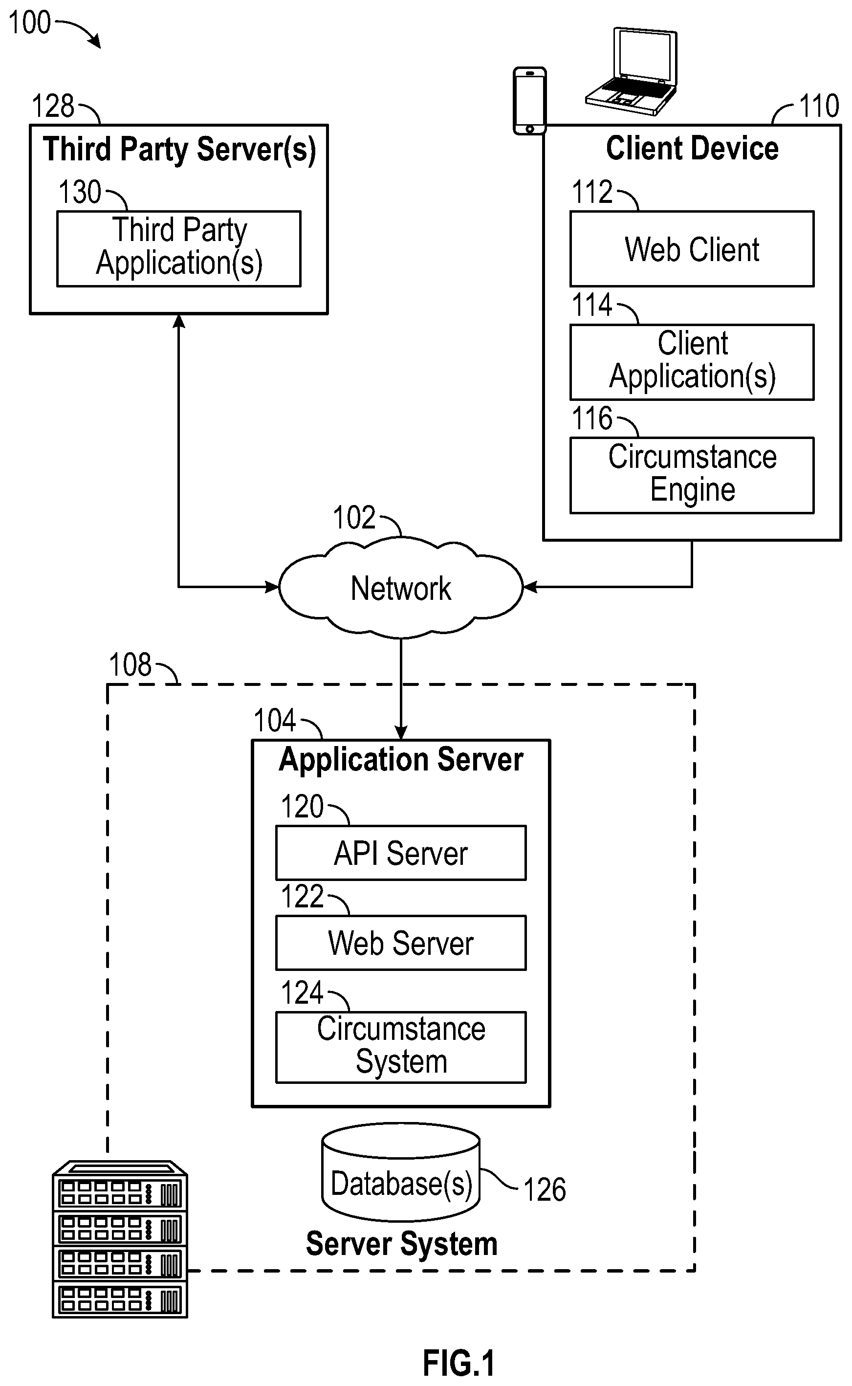 Patent US12307267 Figure 1 – Branch prediction for APIs