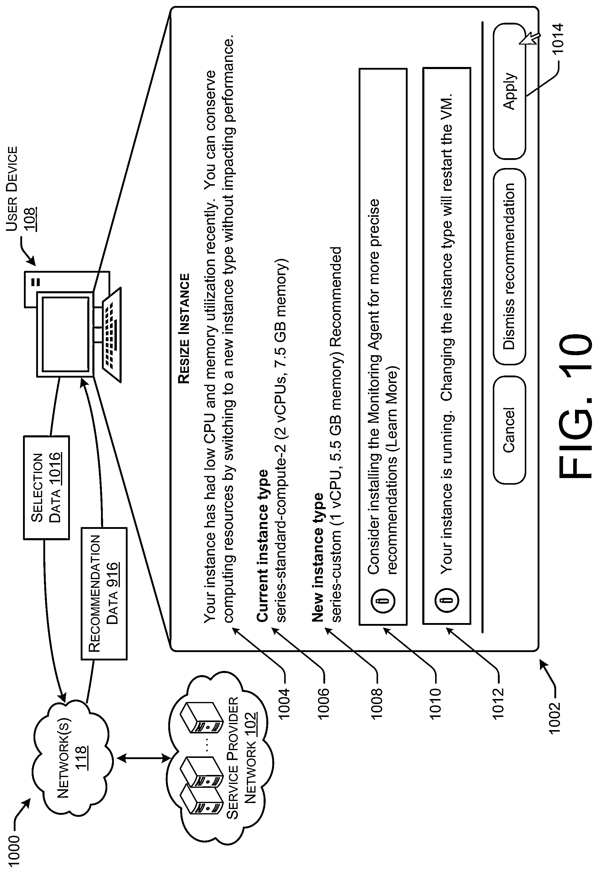 Patent US12307282 Figure 11 – Compute platform recommendations for new workloads in a distributed computing environment