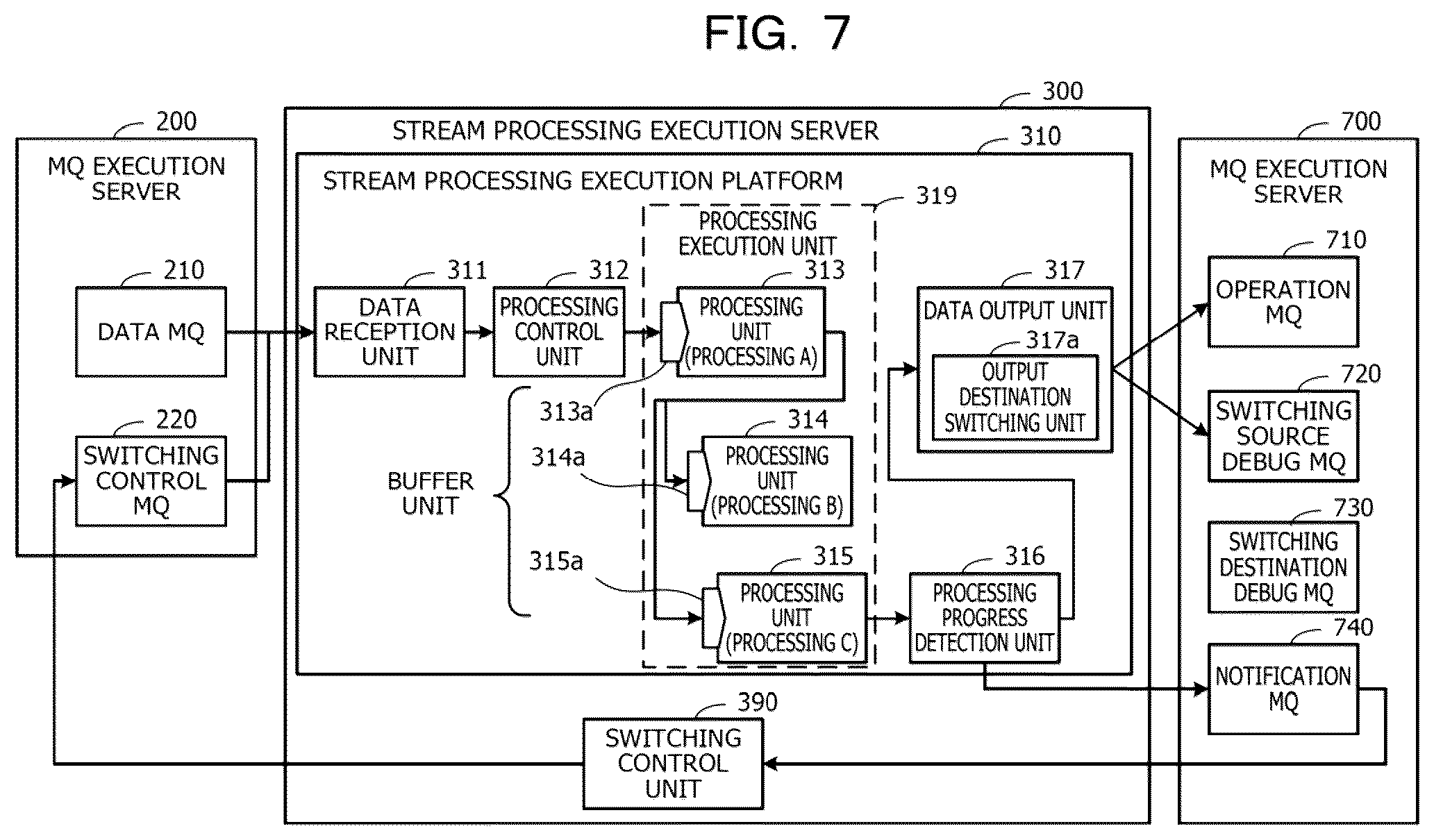 Patent US12307296 Figure 7 – Computer-readable recording medium storing data processing program, data processing method, and data processing system