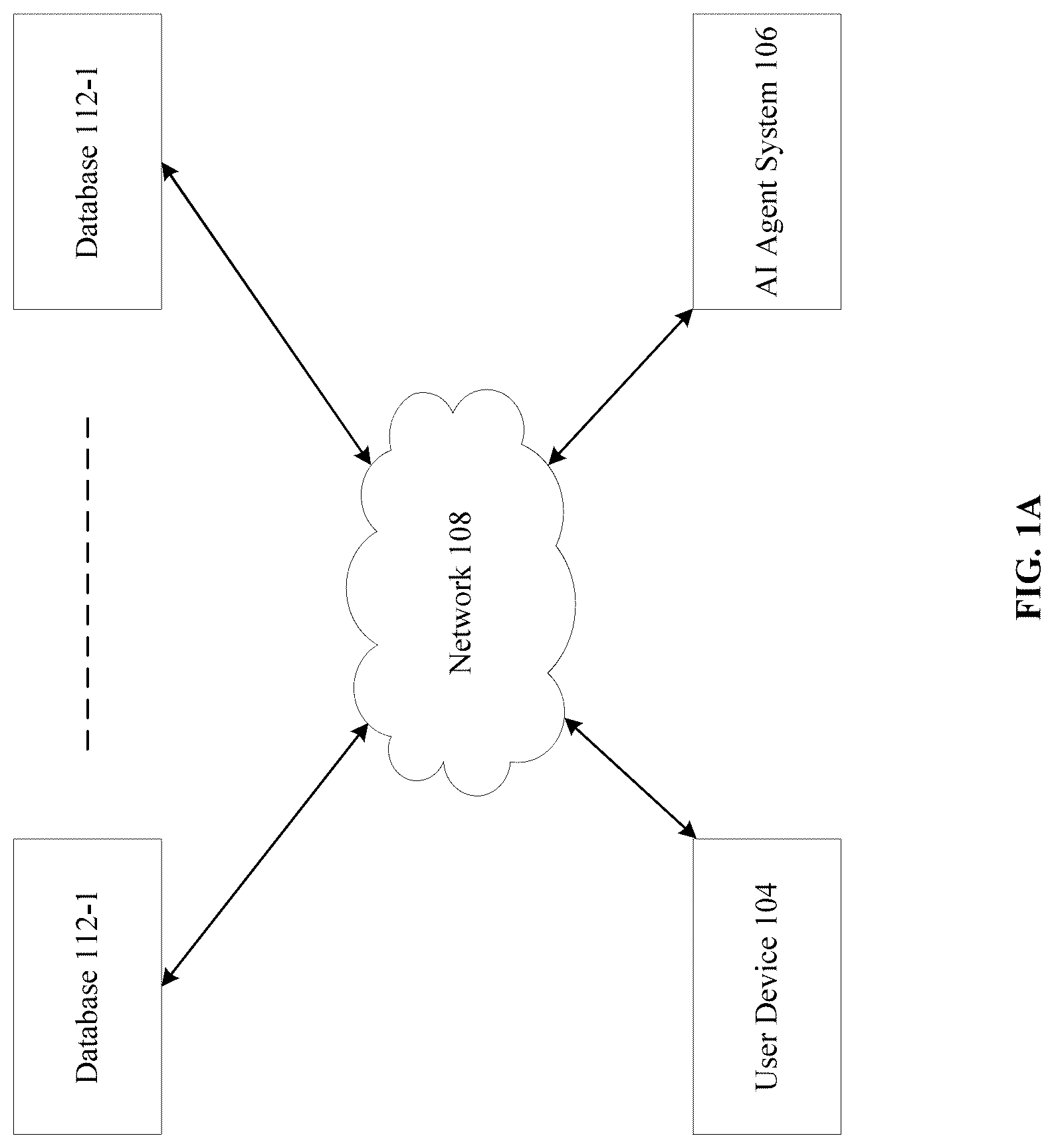 Patent US12307299 Figure 1 – System and method for managing AI agents using central agent name and attribute registry