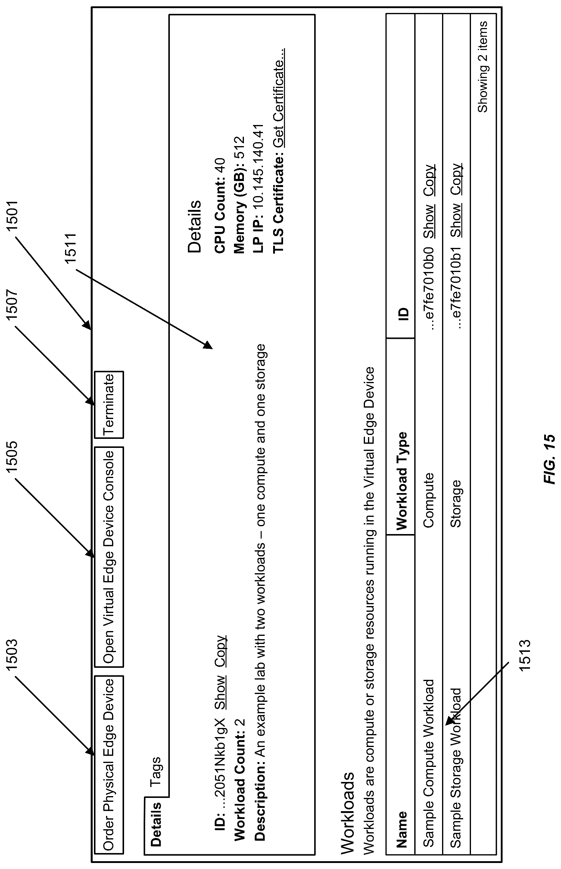 Patent US12307303 Figure 15 – Cloud edge device virtualization