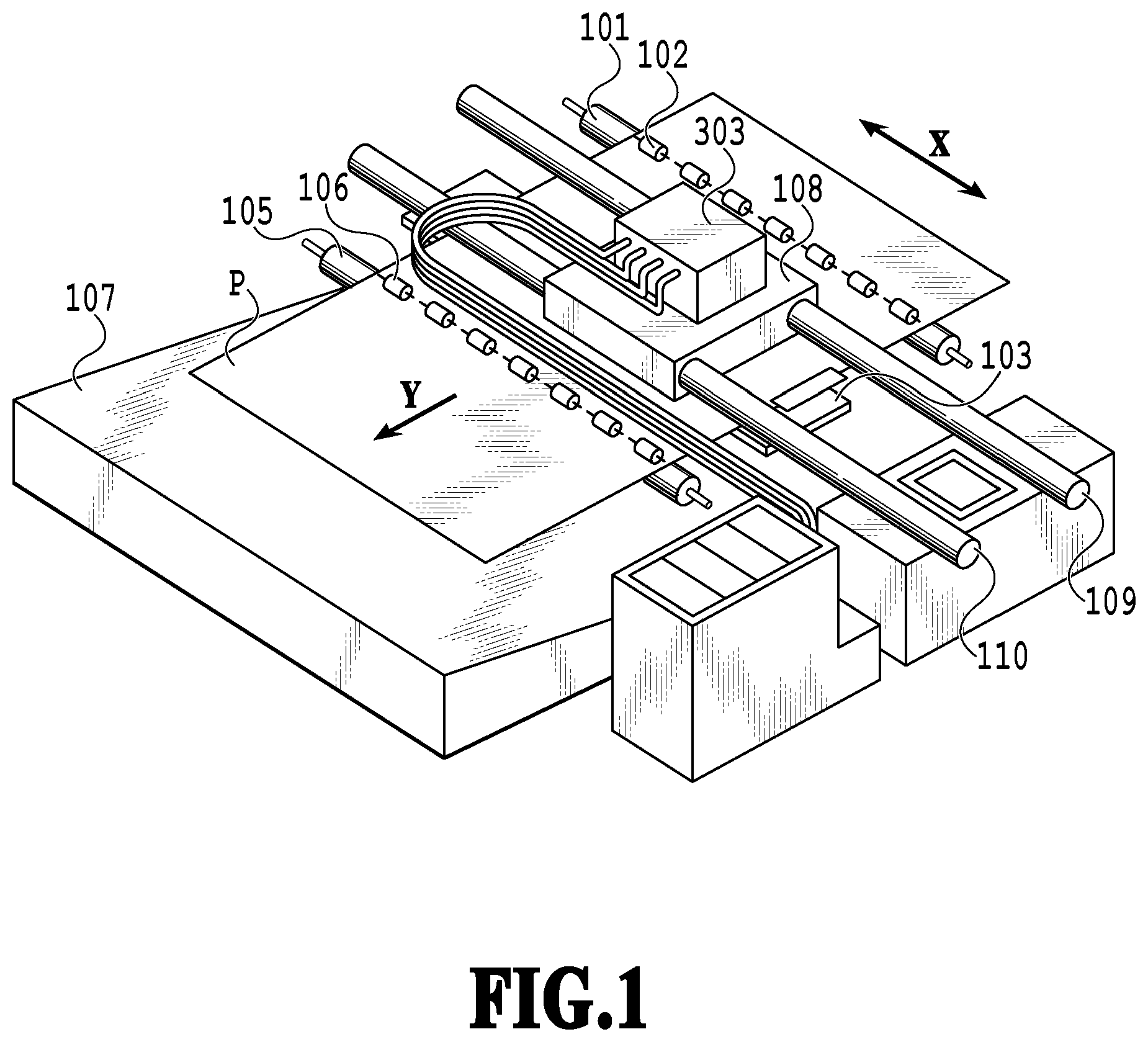 Patent US12307308 Figure 1 – Printing apparatus, method of controlling printing apparatus, and storage medium
