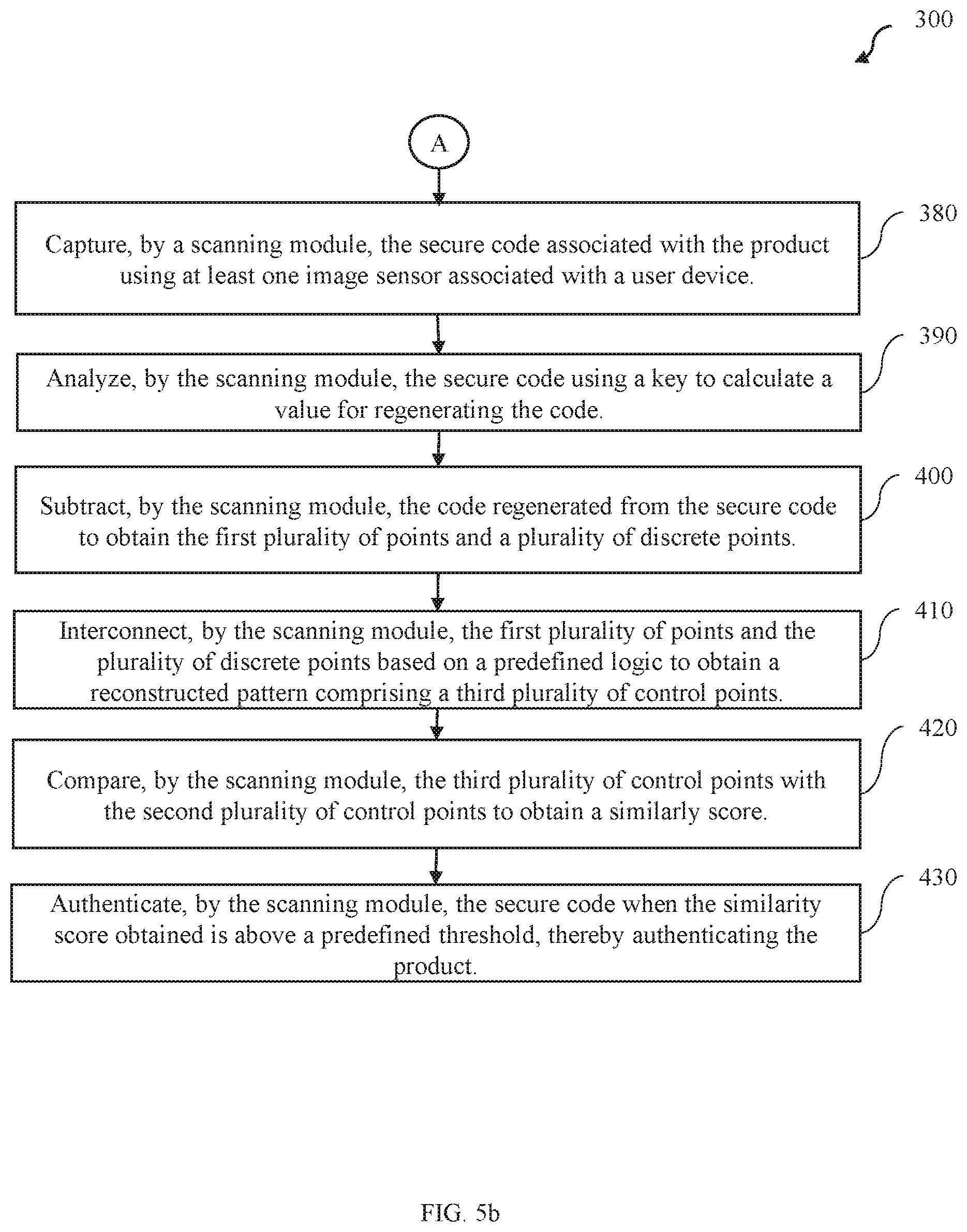 Patent US12307309 Figure 6 – System and method to generate a secure code for authenticating a product