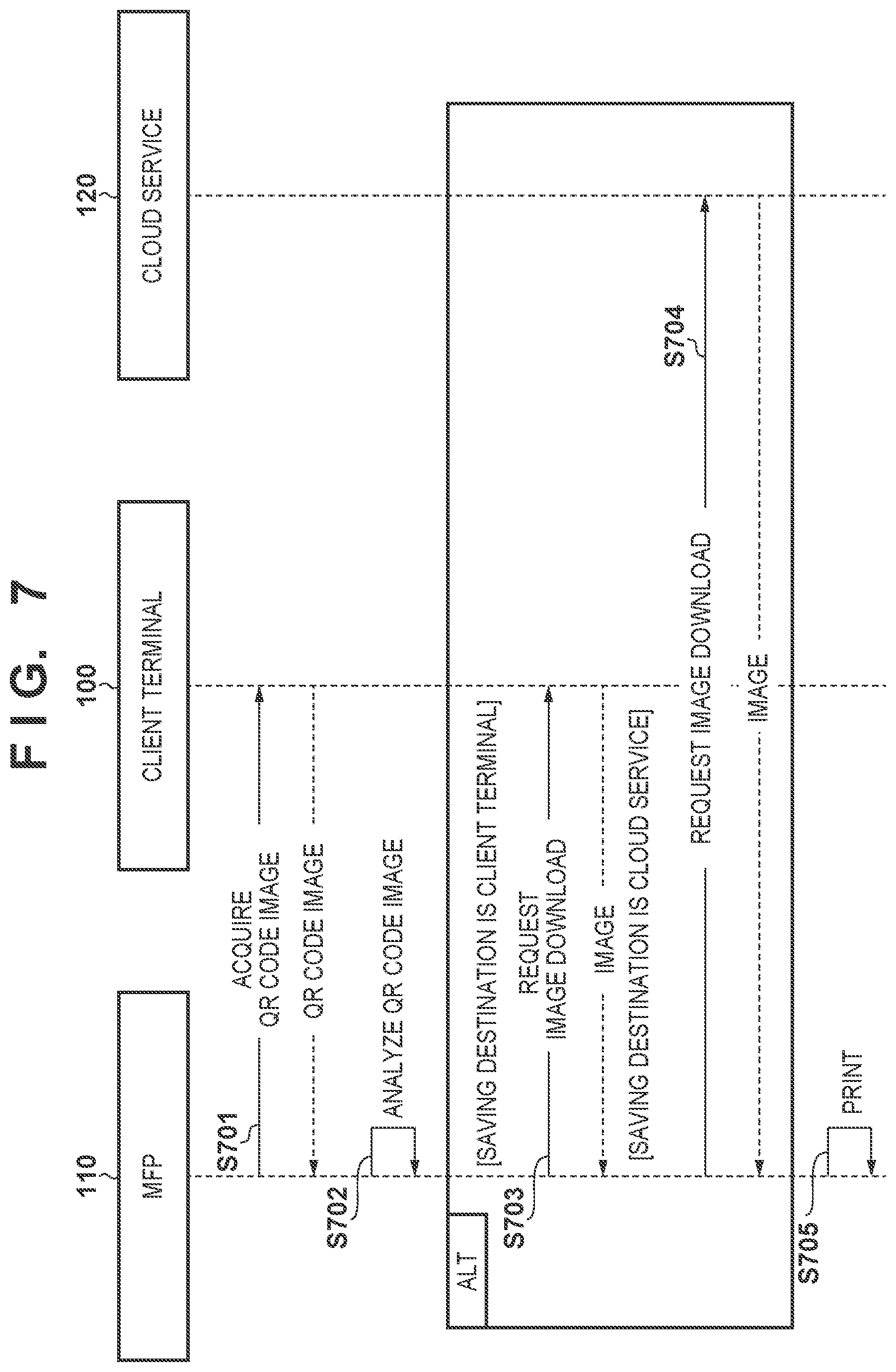 Patent US12307312 Figure 7 – Information processing apparatus and medium, and information processing system