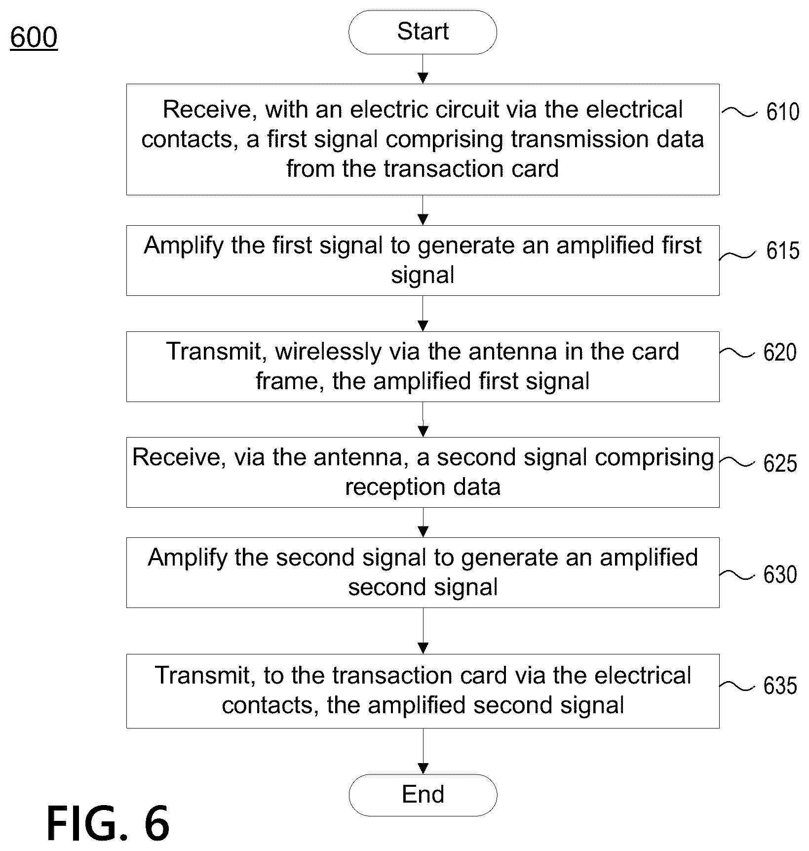 Patent US12307316 Figure 10 – Transaction card assembly