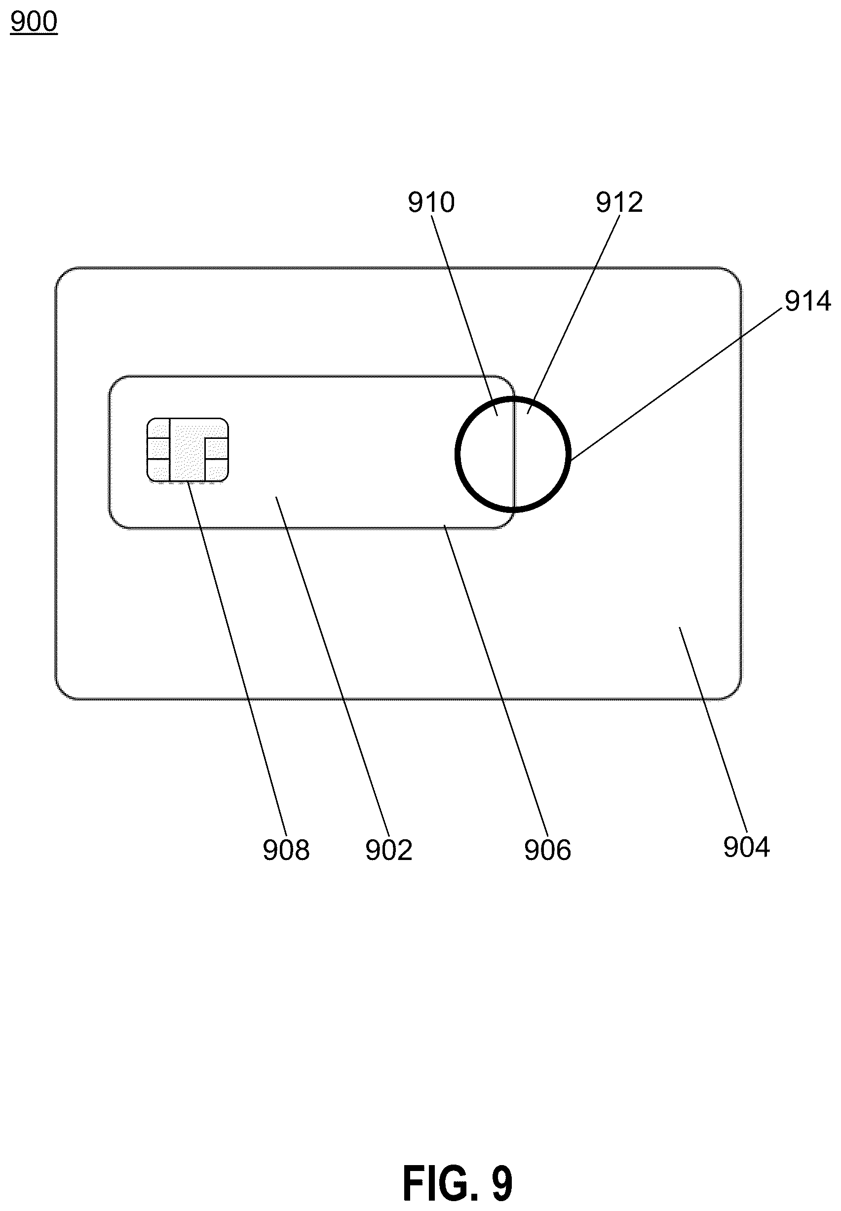 Patent US12307316 Figure 13 – Transaction card assembly