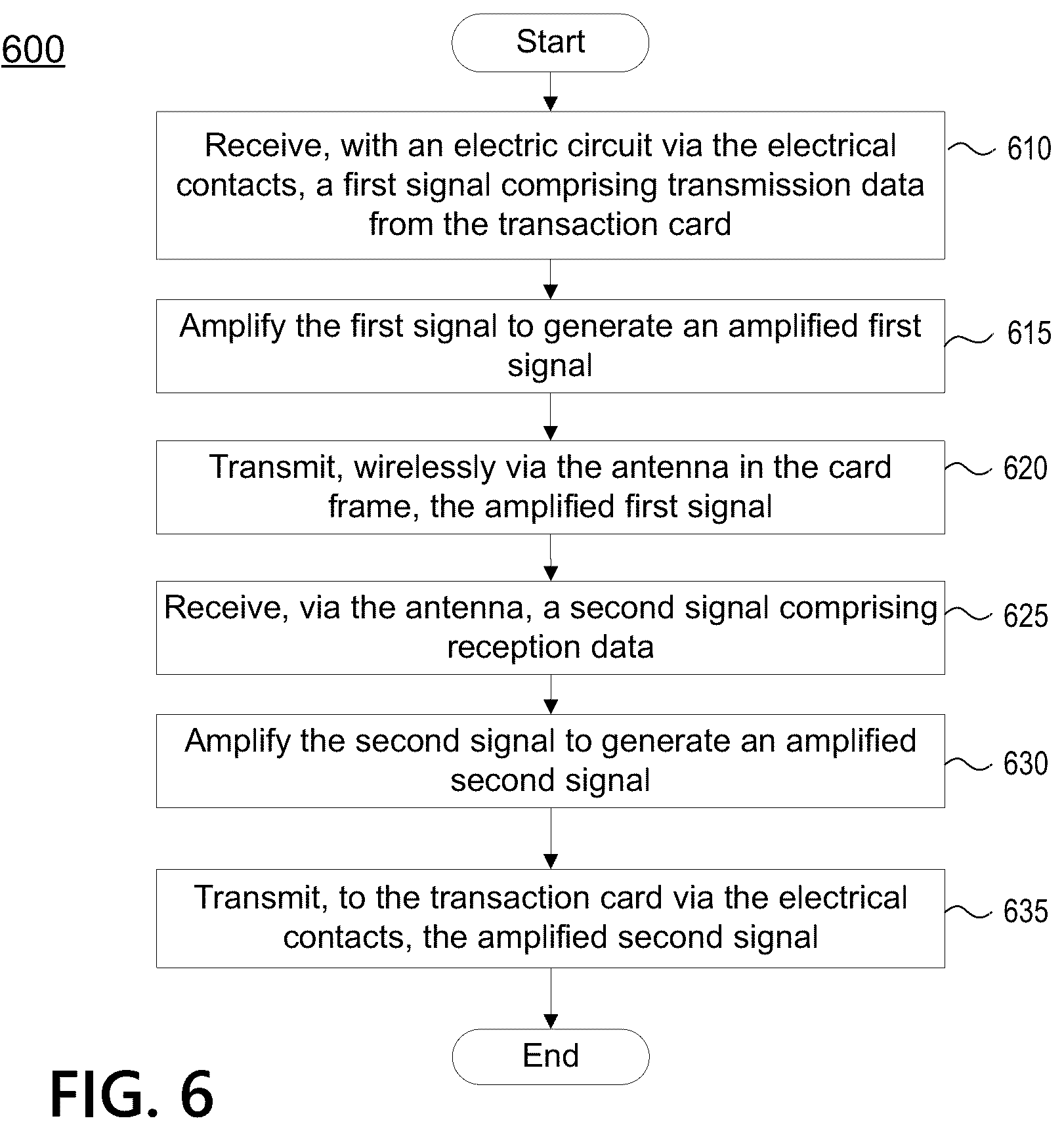 Patent US12307317 Figure 10 – Transaction card assembly