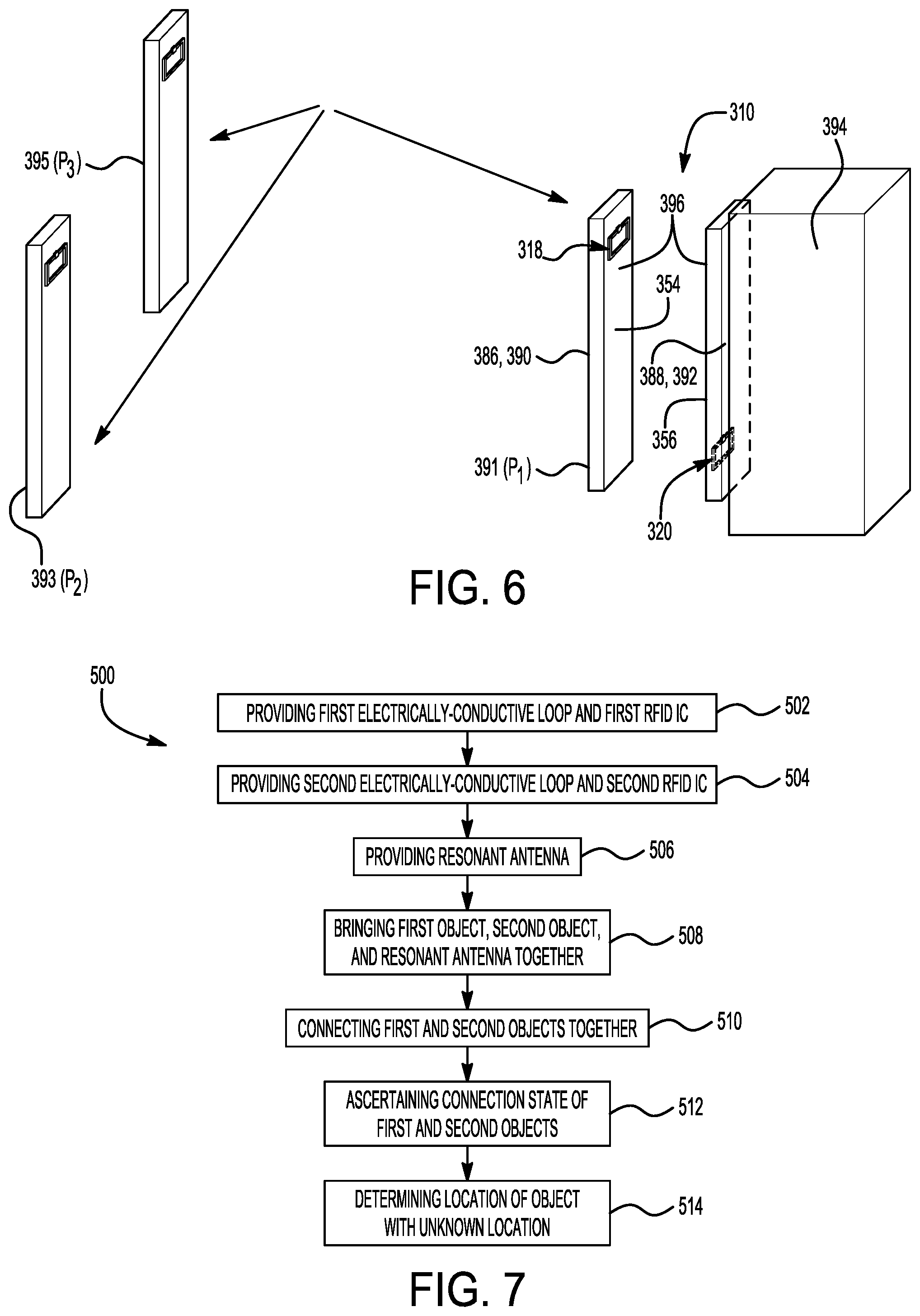 Patent US12307318 Figure 3 – Radio-frequency identification (RFID)-enabled connections and localization—assembly and method