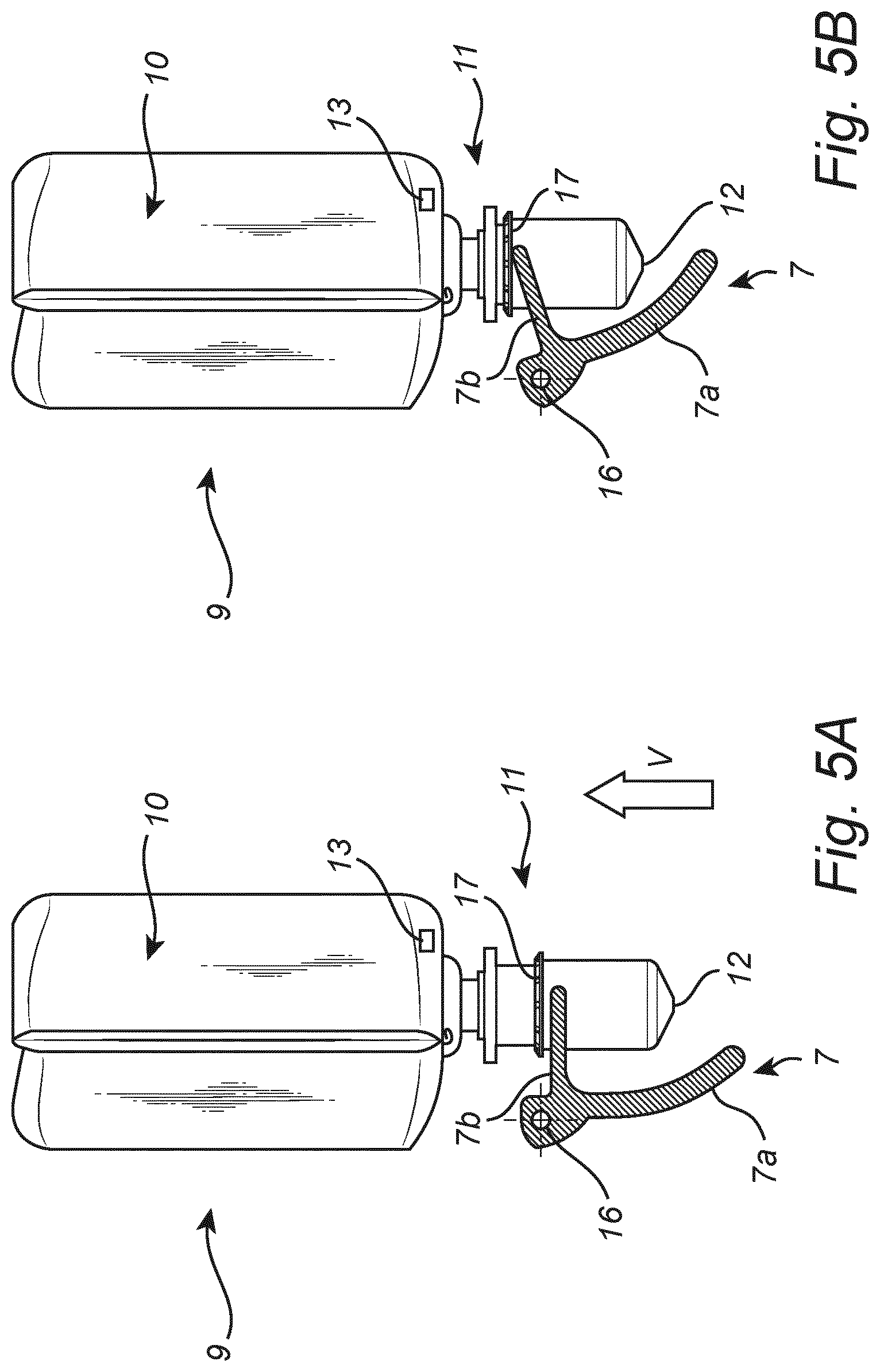 Patent US12307320 Figure 3 – Dispenser system comprising a dispenser and a replaceable liquid container