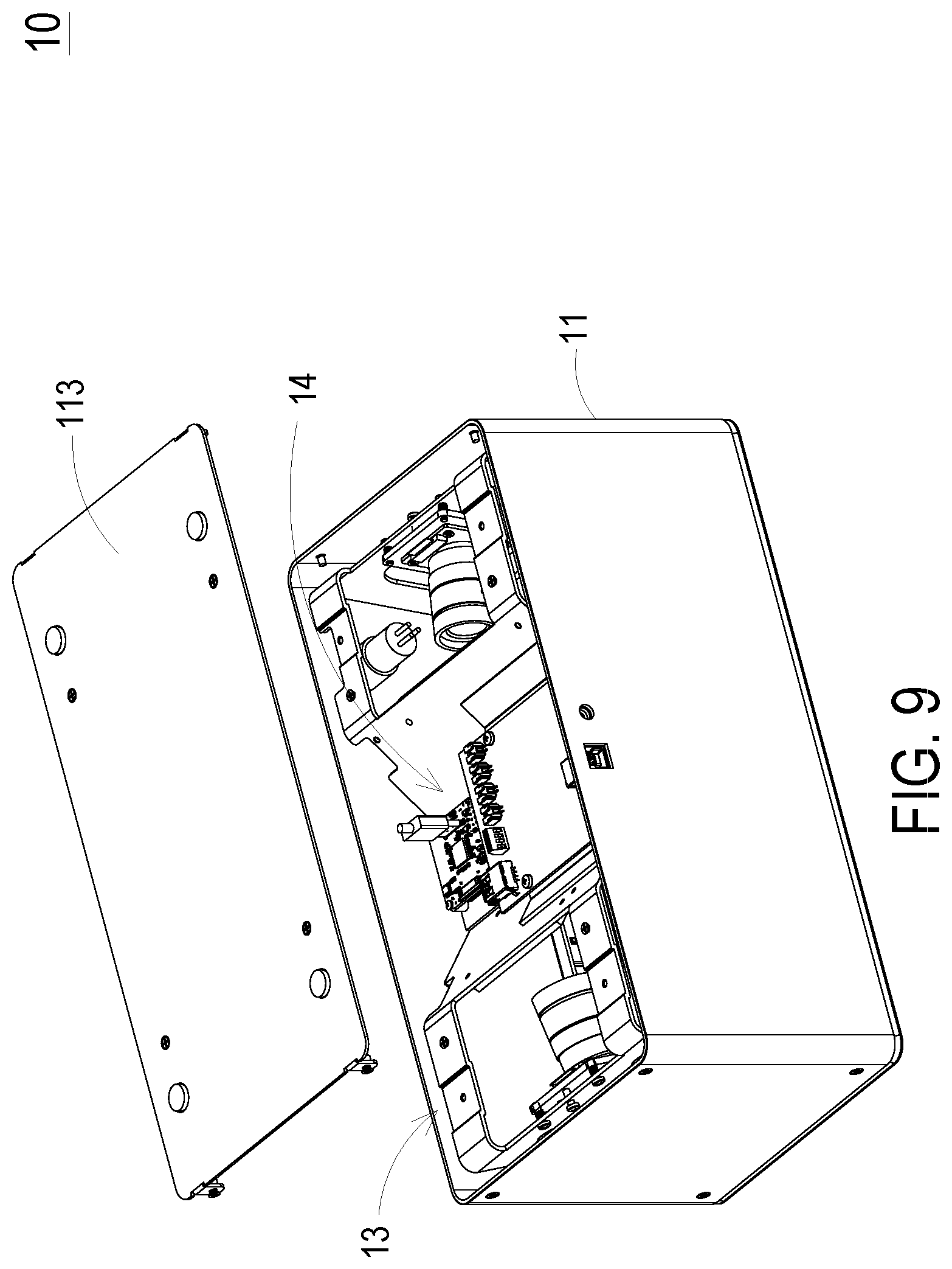 Patent US12307322 Figure 12 – Barcode reading device