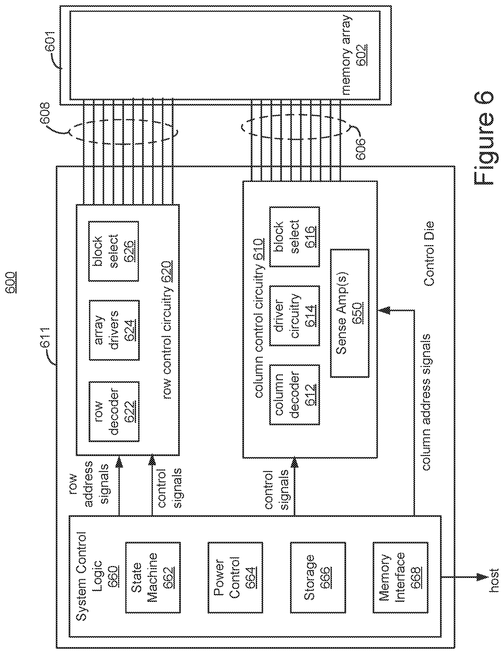 Patent US12307354 Figure 6 – Compute in memory three-dimensional non-volatile nor memory for neural networks