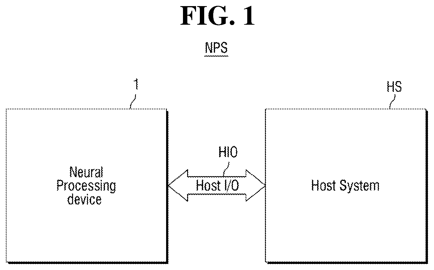 Patent US12307356 Figure 1 – Neural processing device