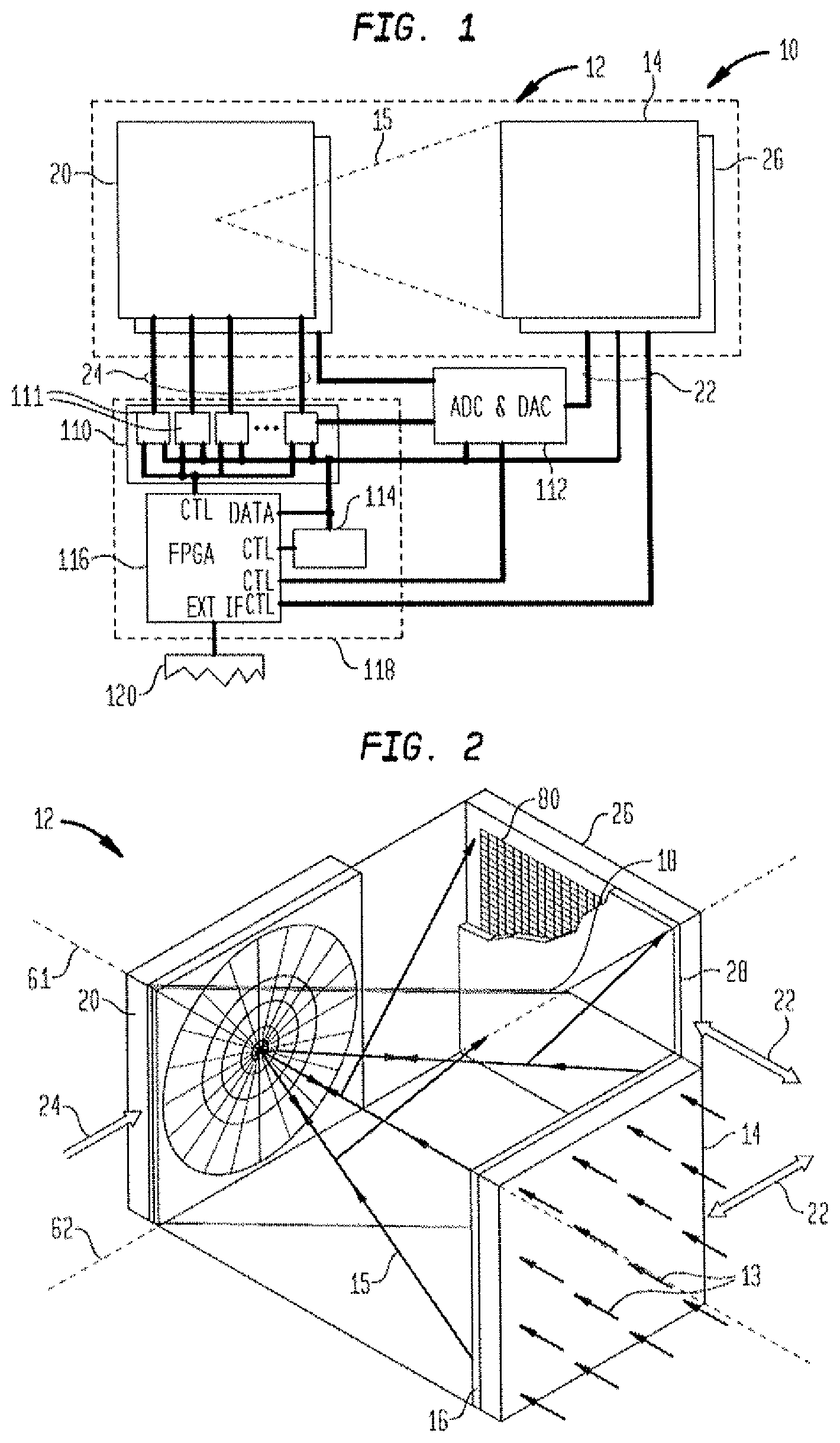 Patent US12307359 Figure 1 – Device for optically transmitting and receiving images