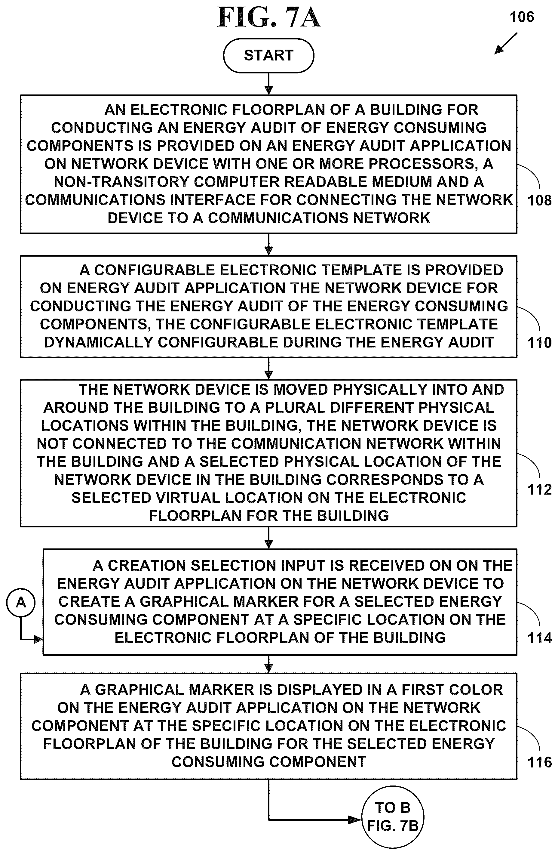 Patent US12307398 Figure 7 – Method and system for managing and sourcing materials and services for electrication projects