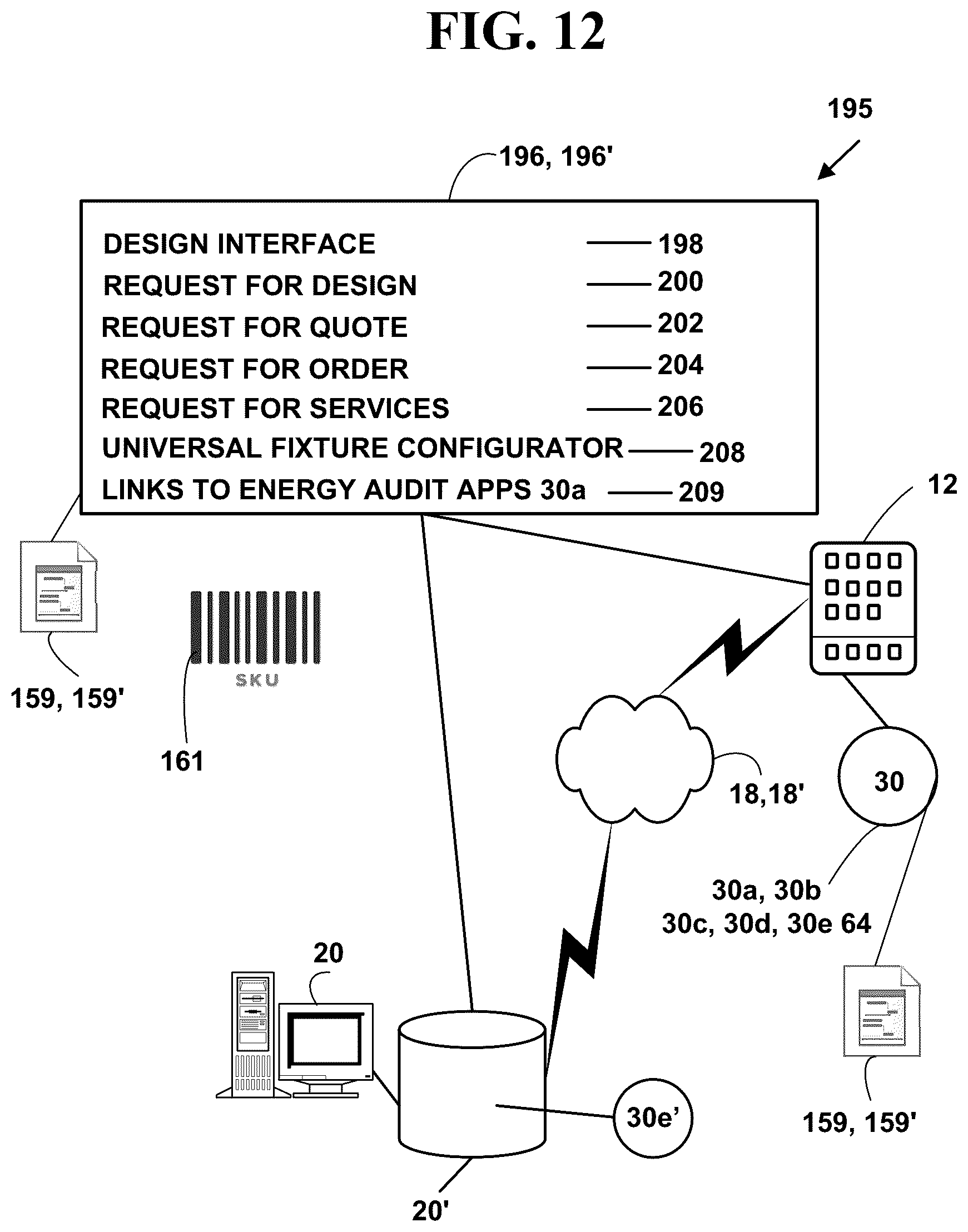 Patent US12307398 Figure 17 – Method and system for managing and sourcing materials and services for electrication projects
