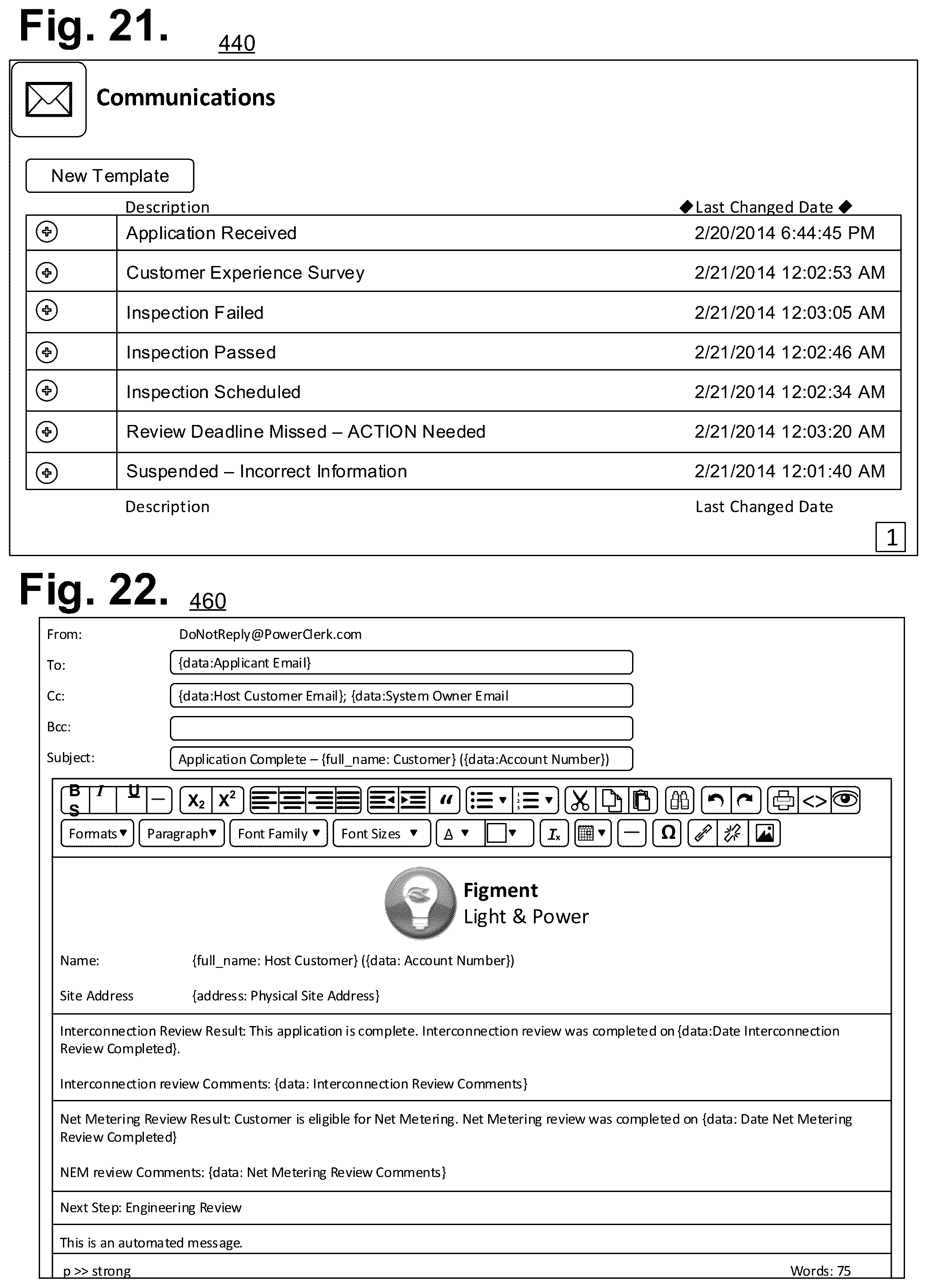 Patent US12307400 Figure 12 – System and method for renewable power system interconnection workflow generation and execution with the aid of a digital computer