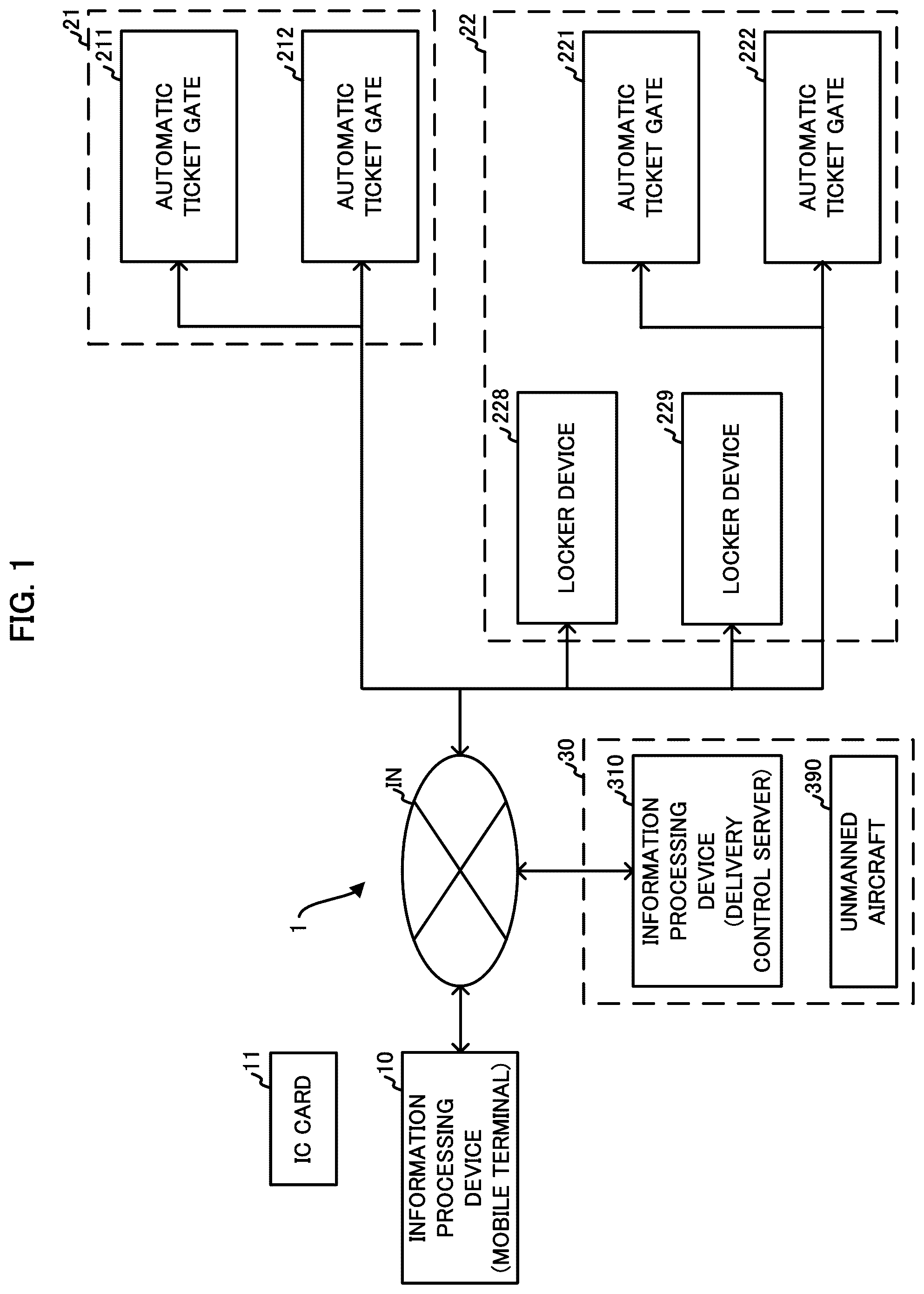 Patent US12307411 — Information processing device, method, and program — Figure 1