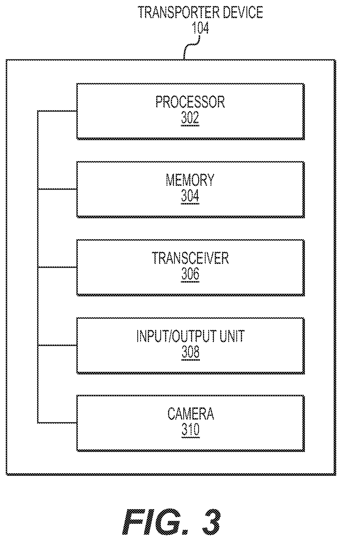 Patent US12307413 Figure 3 – Method and system for automated vehicle transportation