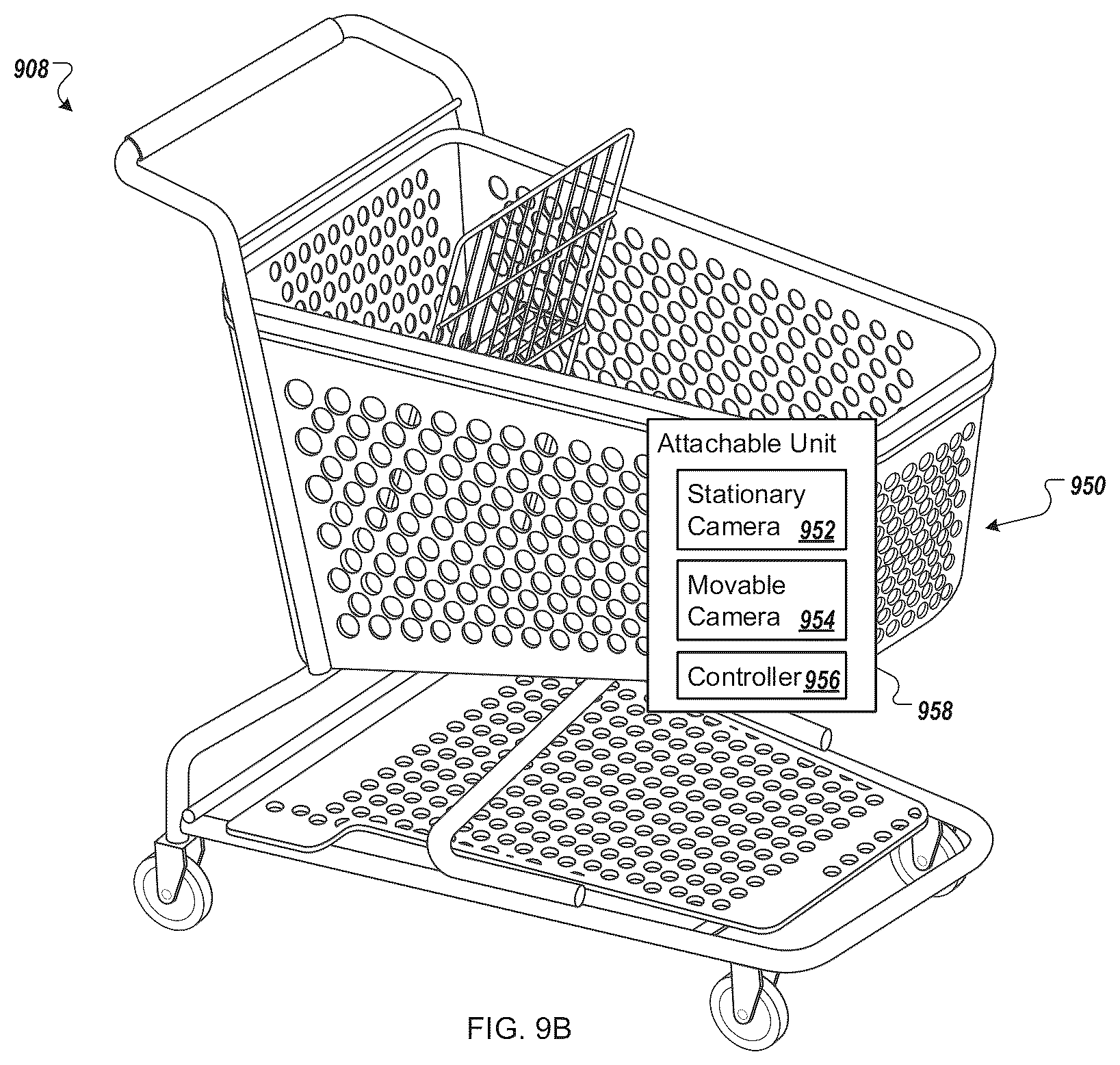 Patent US12307419 Figure 10 – Mobile apparatus with computer vision elements for inventory condition