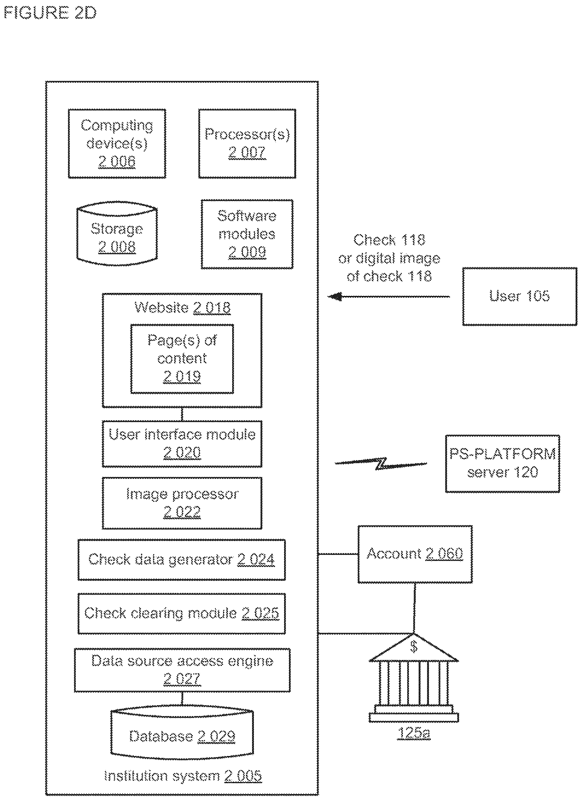Patent US12307425 Figure 6 – Apparatuses, methods and systems for a publishing and subscribing platform of depositing negotiable instruments