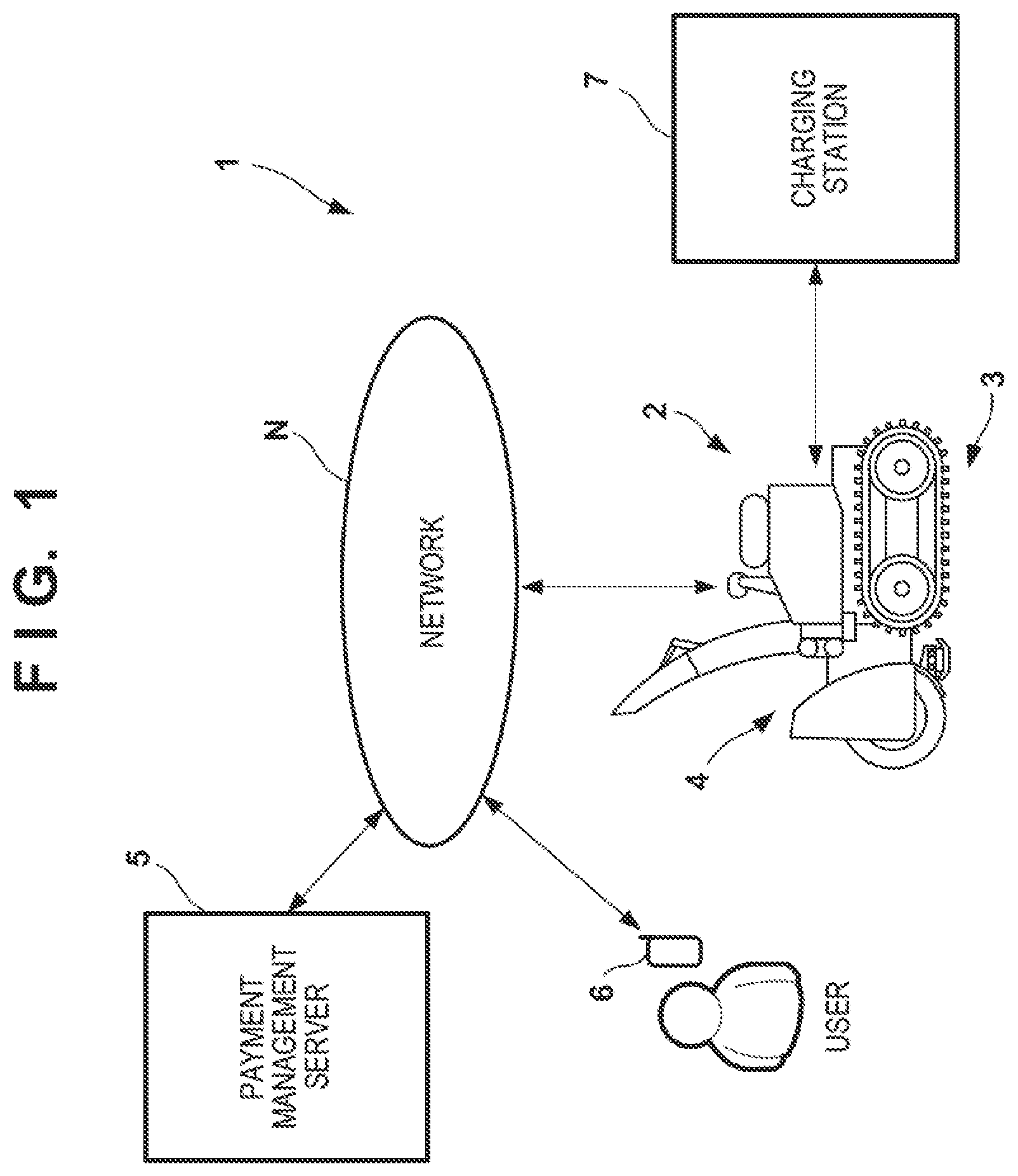 Patent US12307430 Figure 1 – Traveling body, payment management system, and vehicle