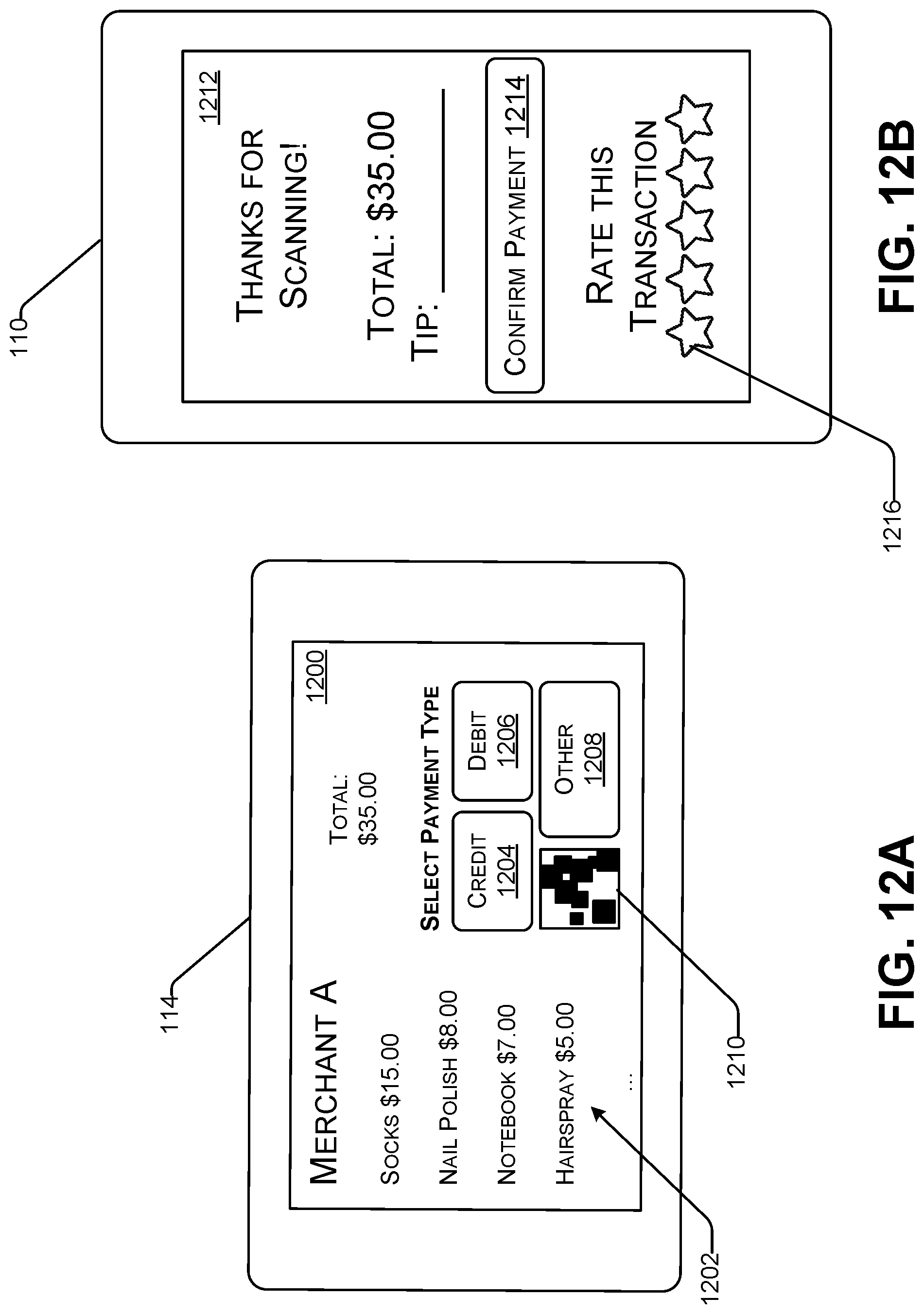 Patent US12307435 Figure 12 – Application integration for web payments