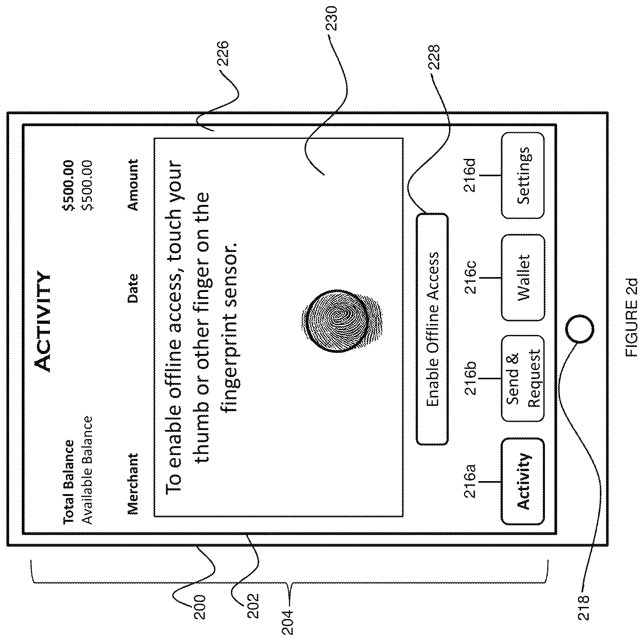 Patent US12307446 Figure 5 – Secure multi-factor user authentication on disconnected mobile devices