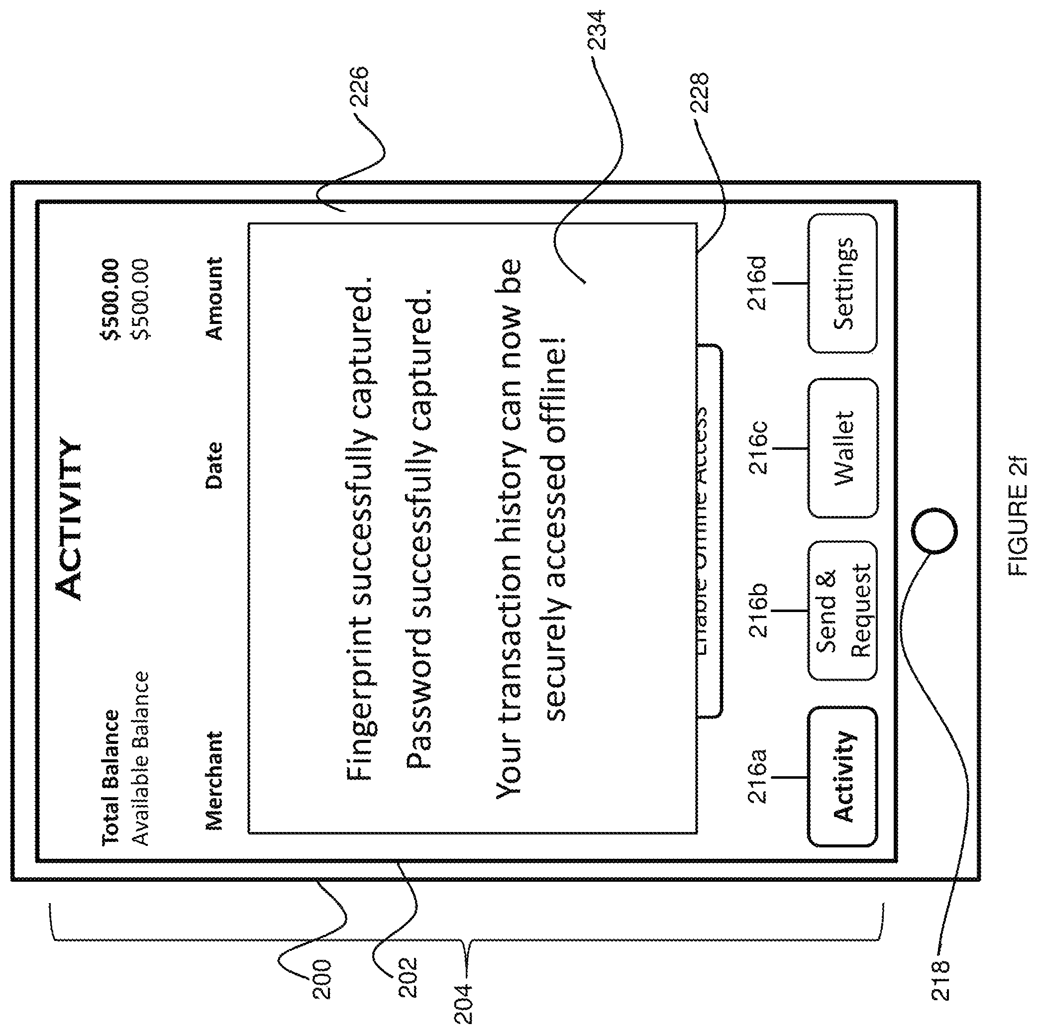 Patent US12307446 Figure 7 – Secure multi-factor user authentication on disconnected mobile devices