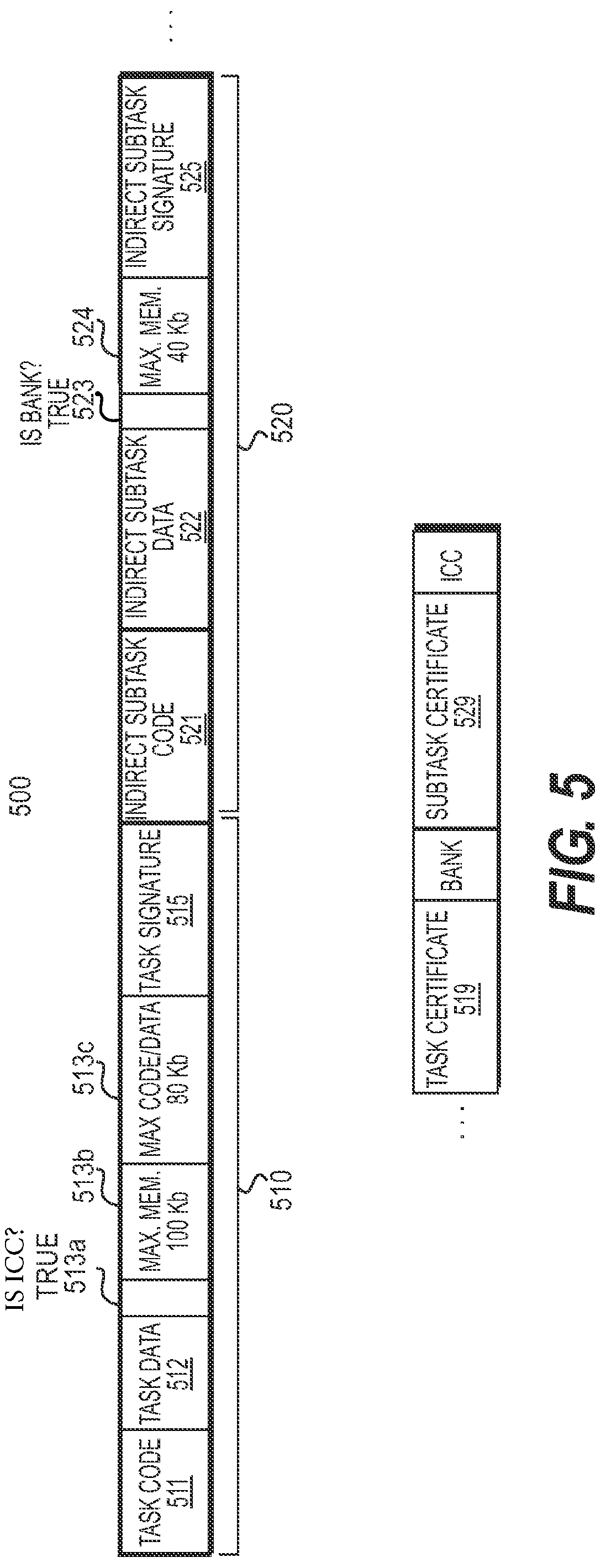 Patent US12307448 Figure 5 – Methods and electronic devices for securely storing and providing payment information