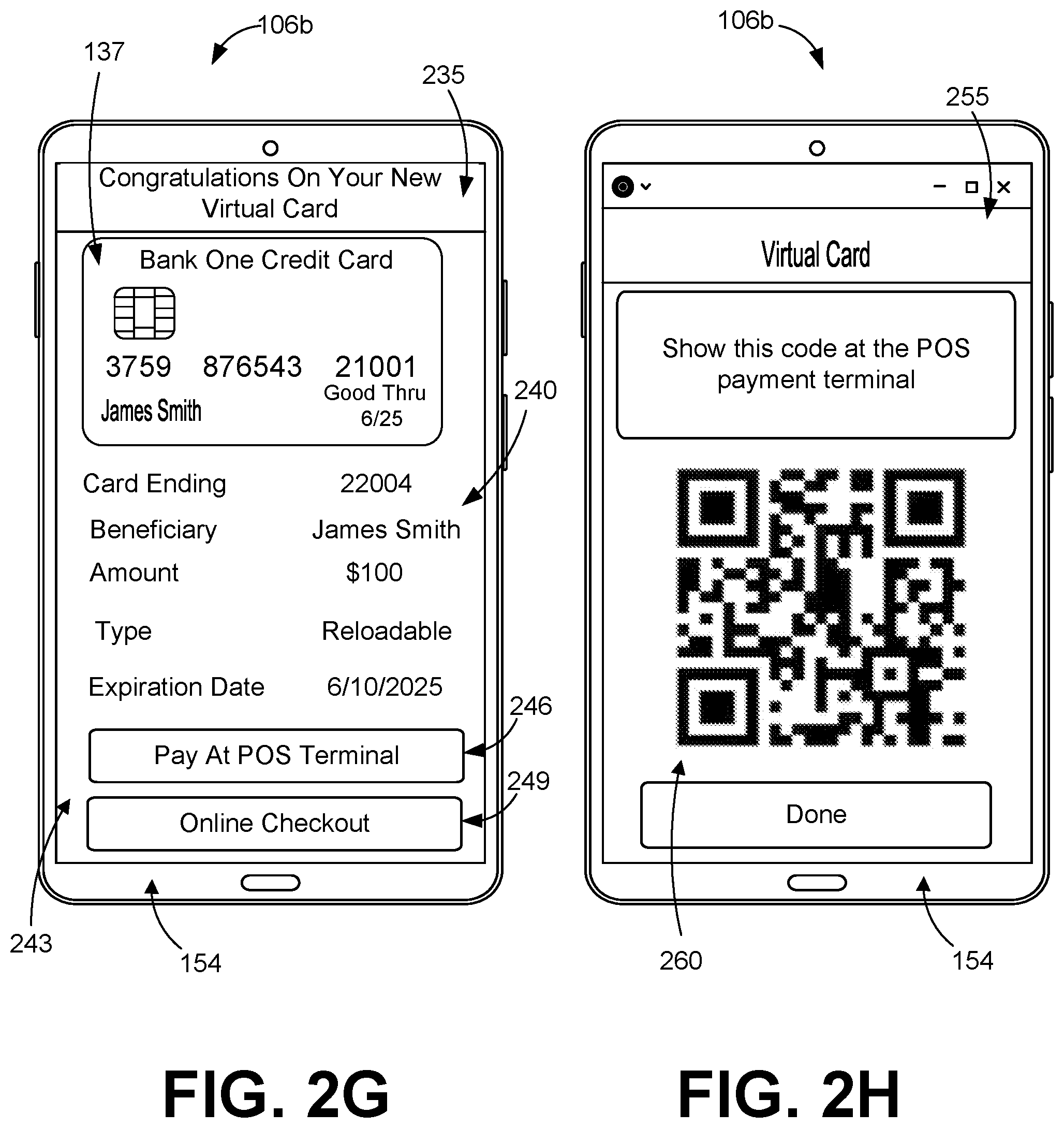 Patent US12307458 Figure 5 – Remotely sharing a payment instrument to a client device
