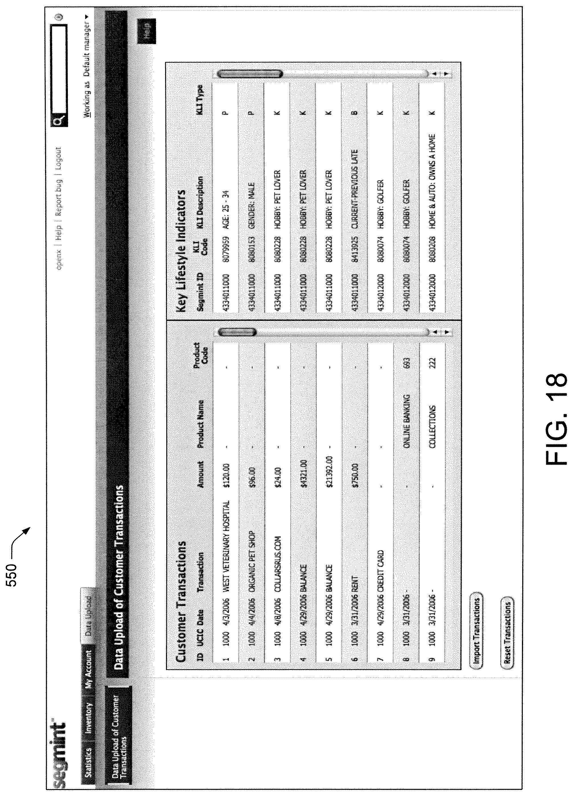 Patent US12307475 Figure 18 – Consumer-specific advertisement presentation and offer library