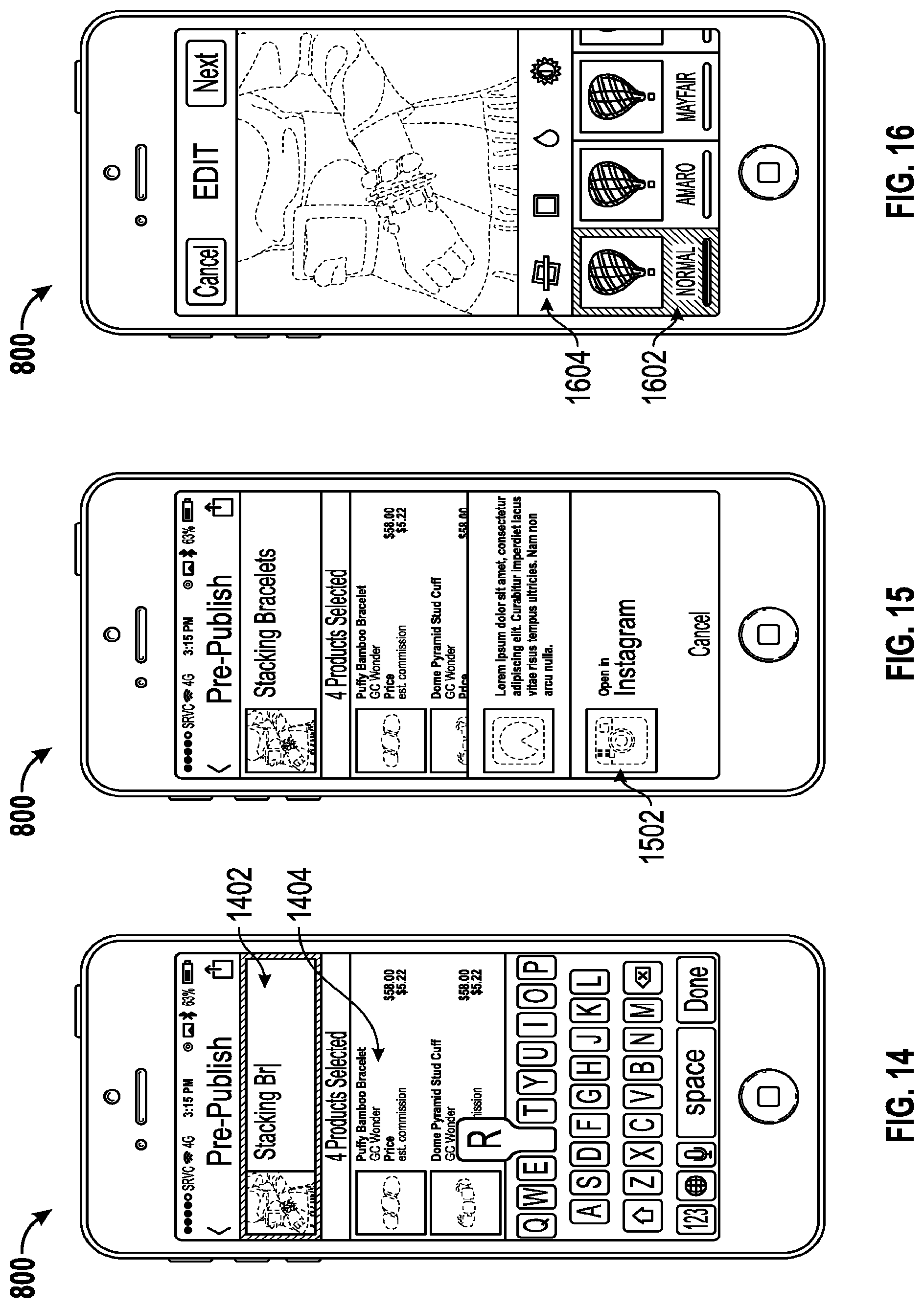 Patent US12307488 Figure 11 – Targeted marketing based on social media interaction