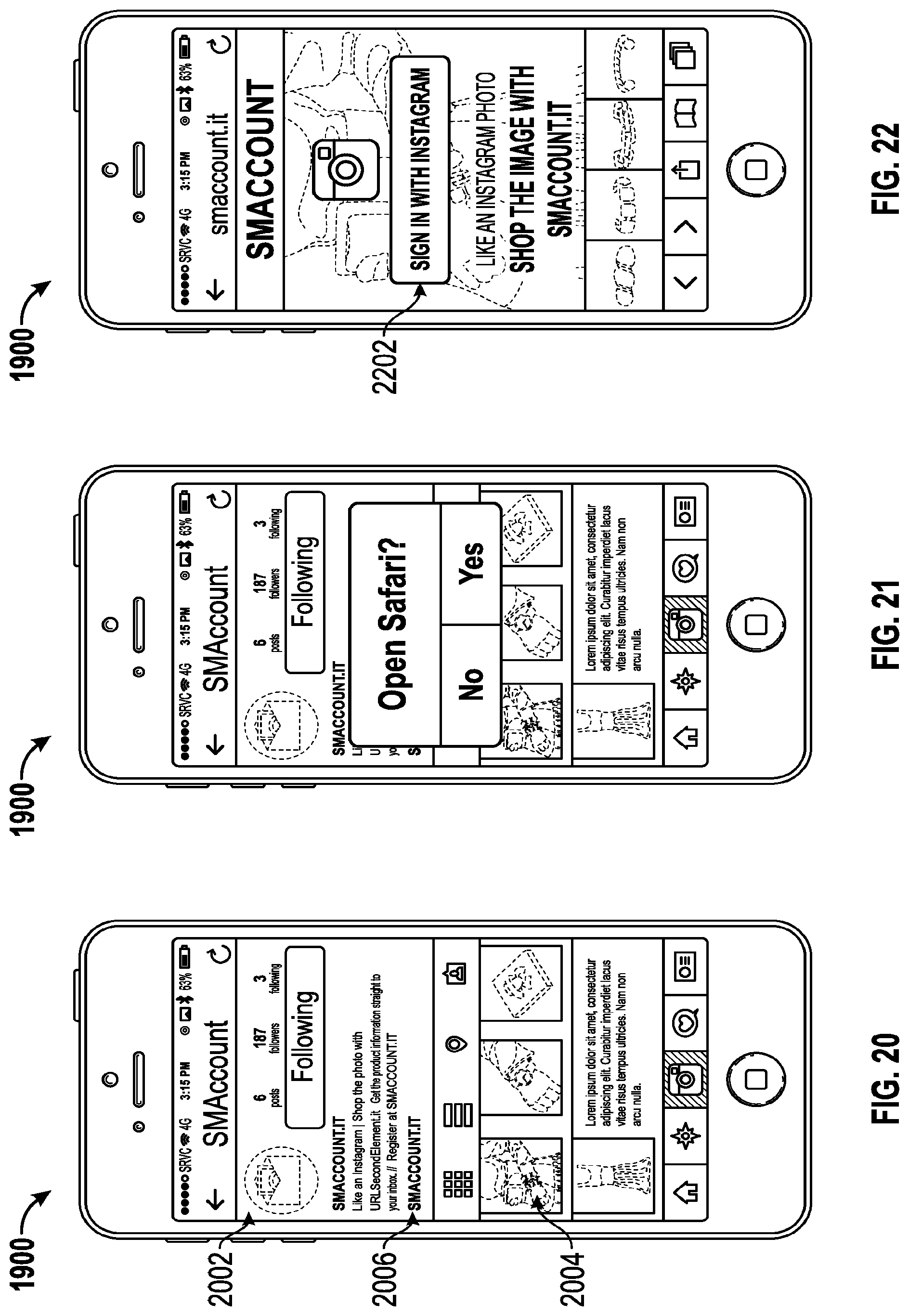 Patent US12307488 Figure 13 – Targeted marketing based on social media interaction