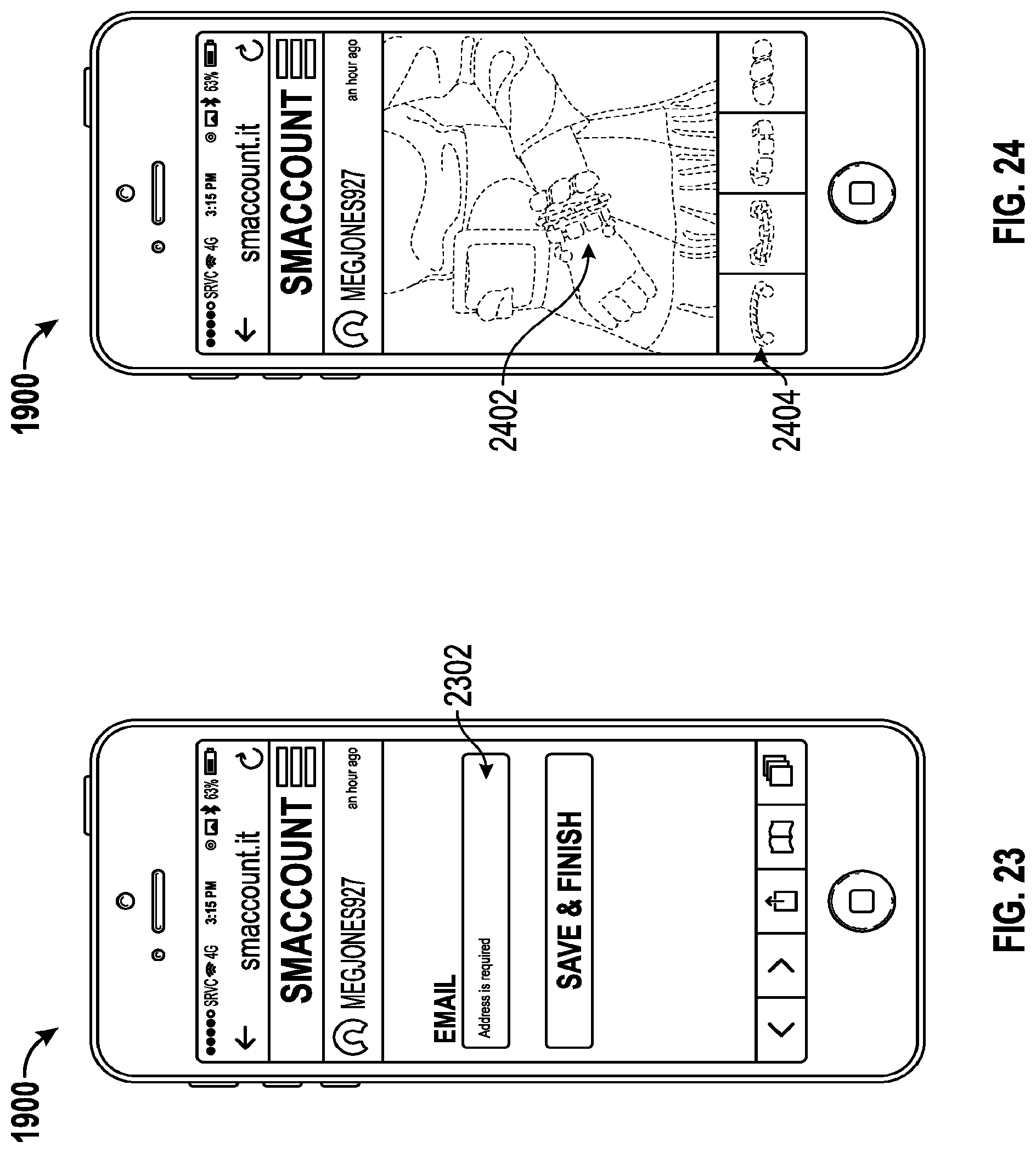 Patent US12307488 Figure 14 – Targeted marketing based on social media interaction