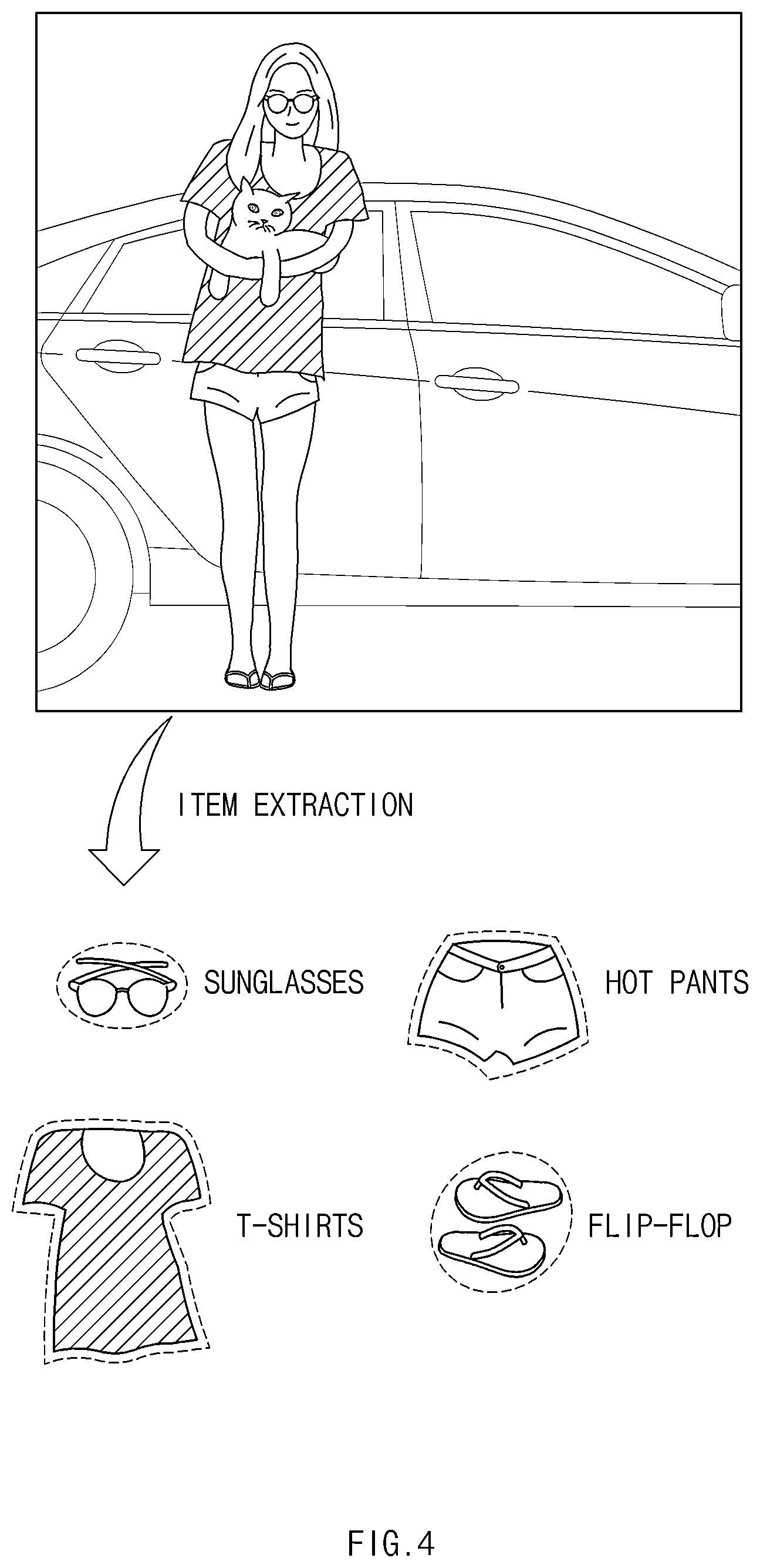 Patent US12307490 Figure 4 – Image/text-based design creating device and method